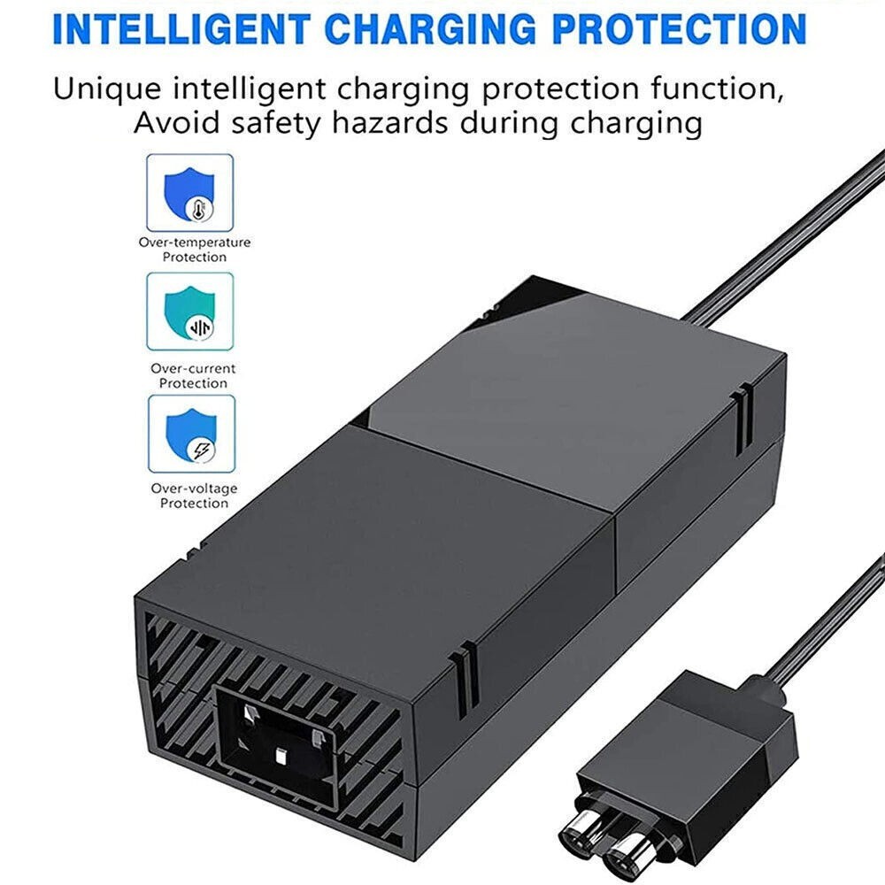 New For Microsoft Xbox One Console AC Adapter Brick Charger Power Supply Cord US