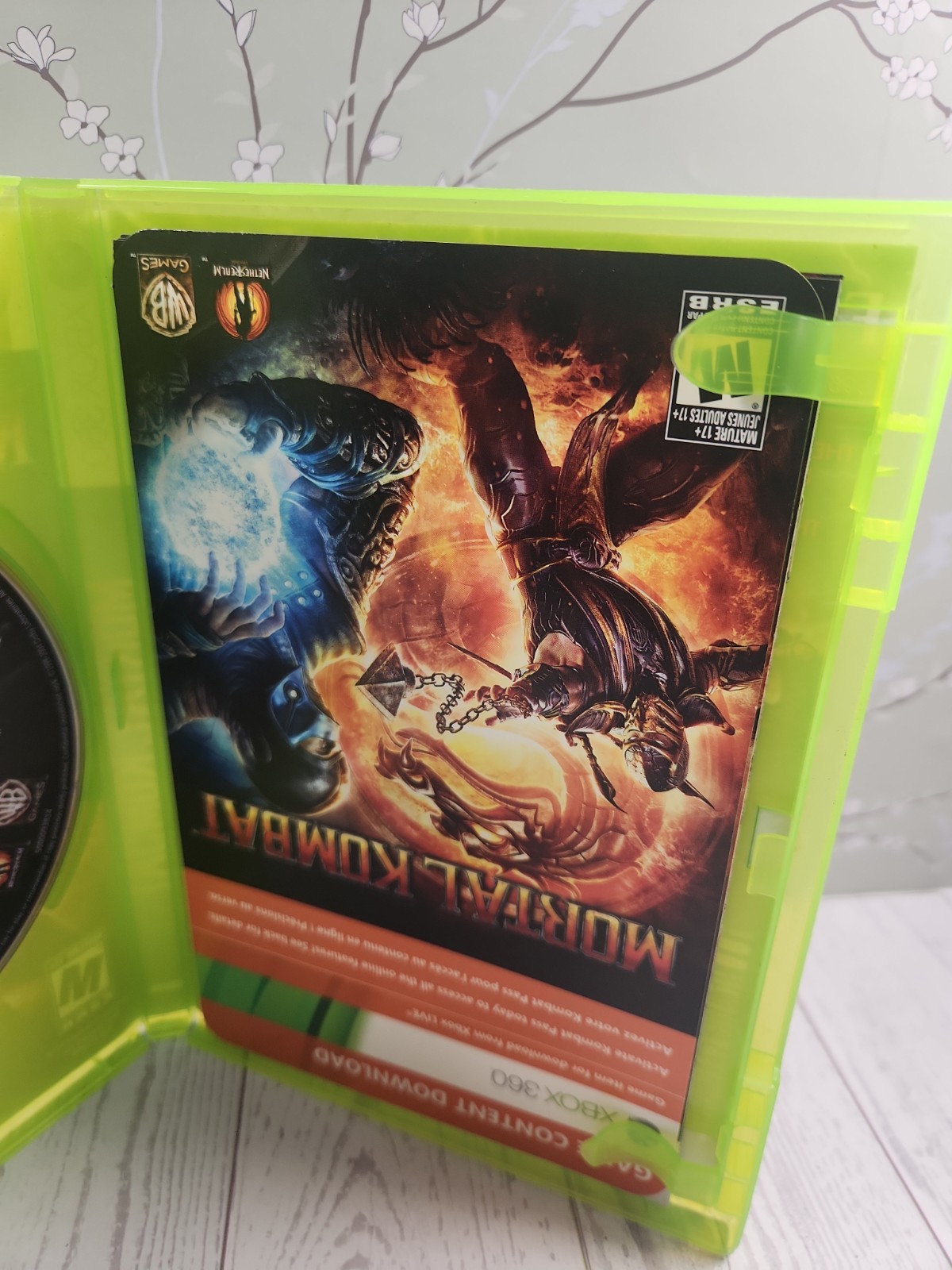 Mortal Kombat (Microsoft Xbox 360, 2011) CIB Tested Working