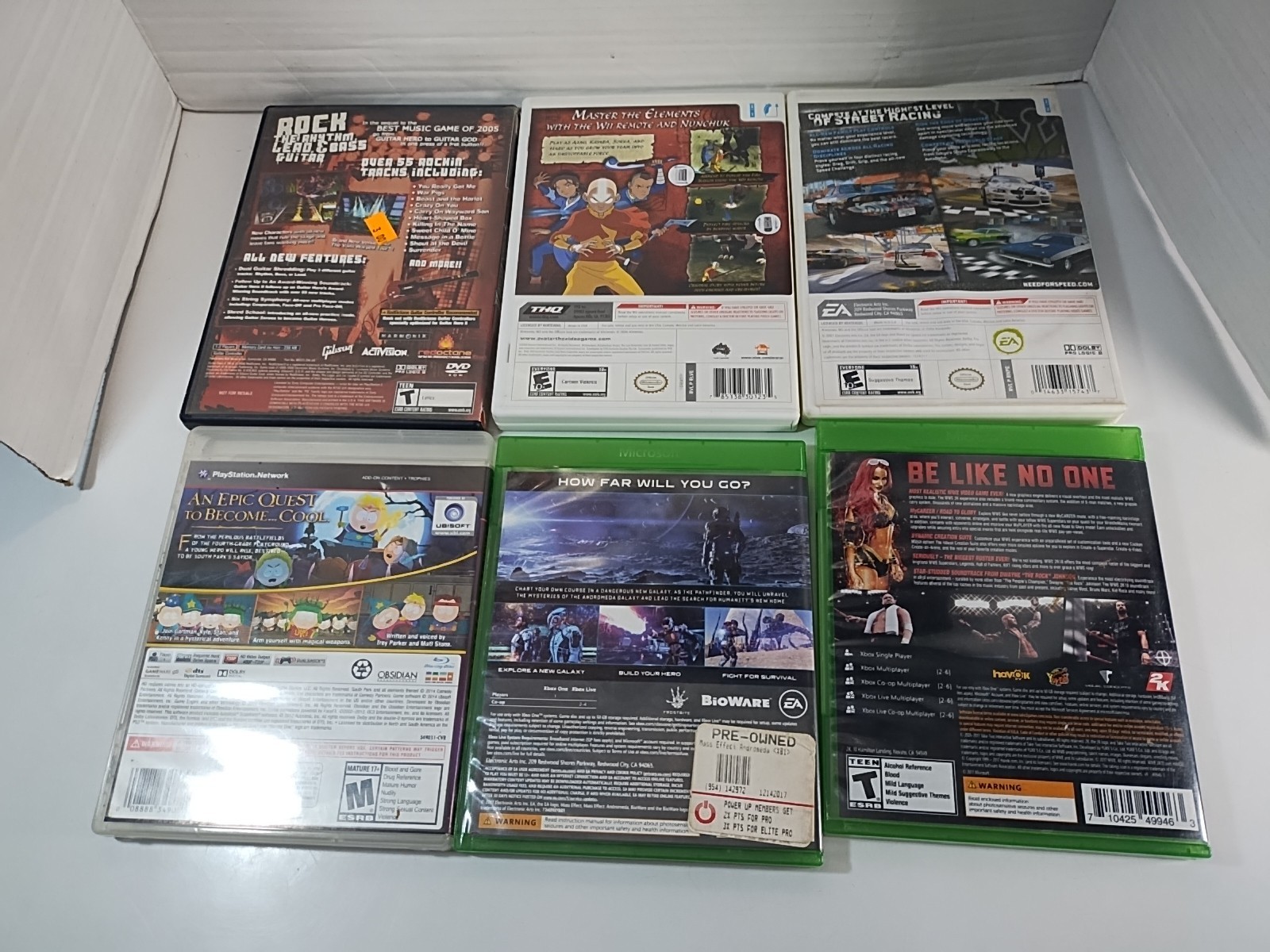 Assorted Lot of 40 Empty Game Cases & Manuals ~ Xbox PlayStation Nintendo Wii