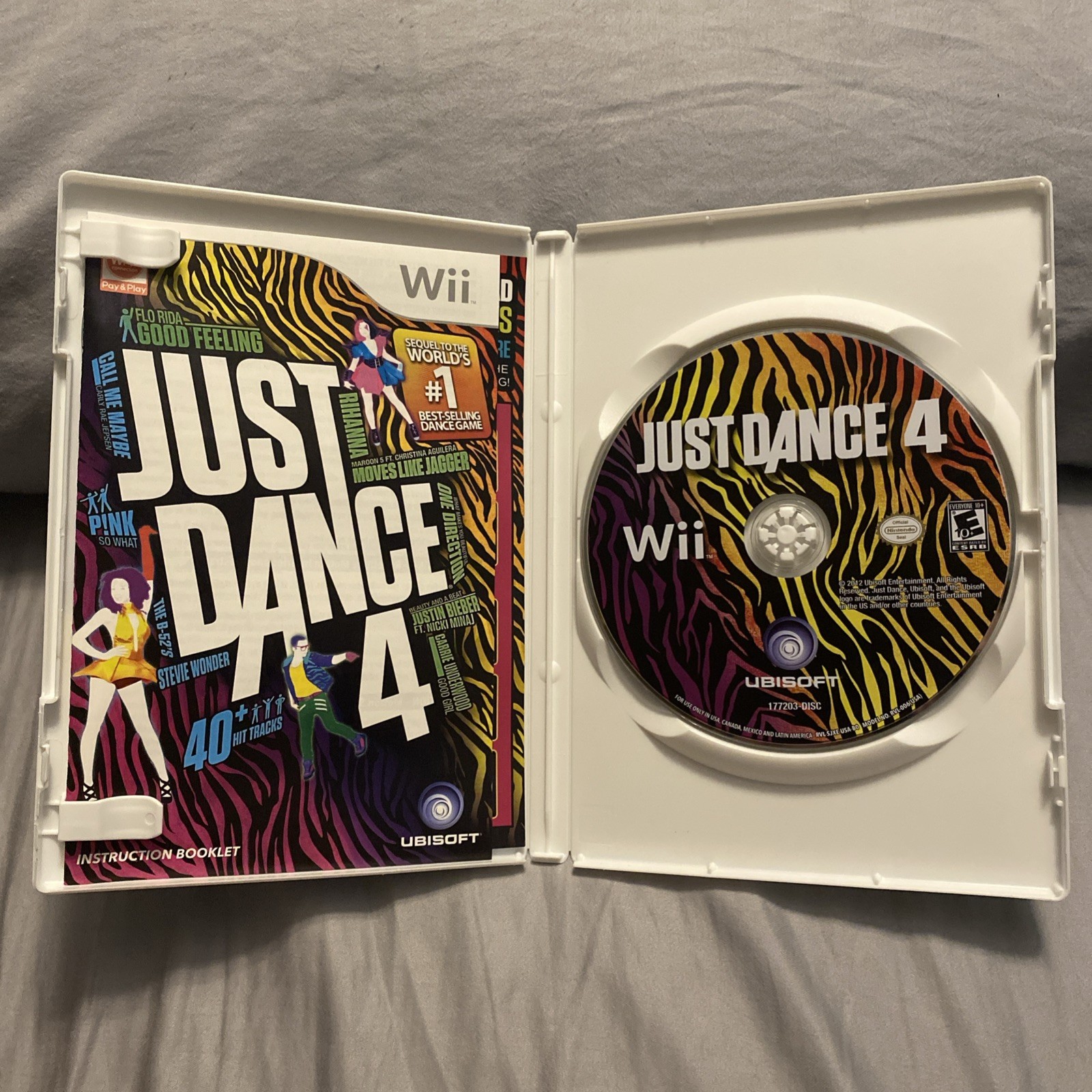 Just Dance 4 (Nintendo Wii, 2012) Complete CIB – Tested