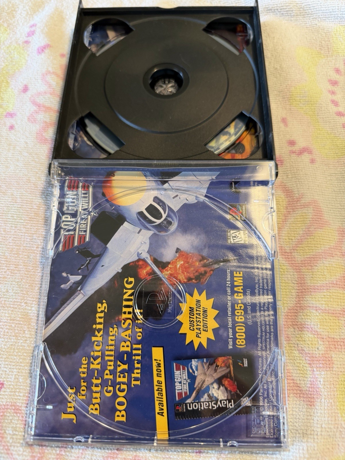 MicroProse Gunship (Sony PlayStation 1 PS1, 1996) NTSC-U/C
