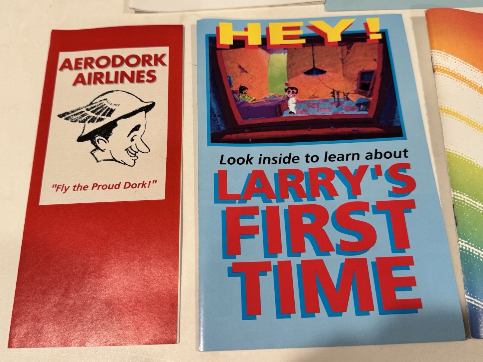 Leisure Suit Larry 5 Passionate Patti Big Box PC Tandy Sierra Hintbook 3.5″ Disk