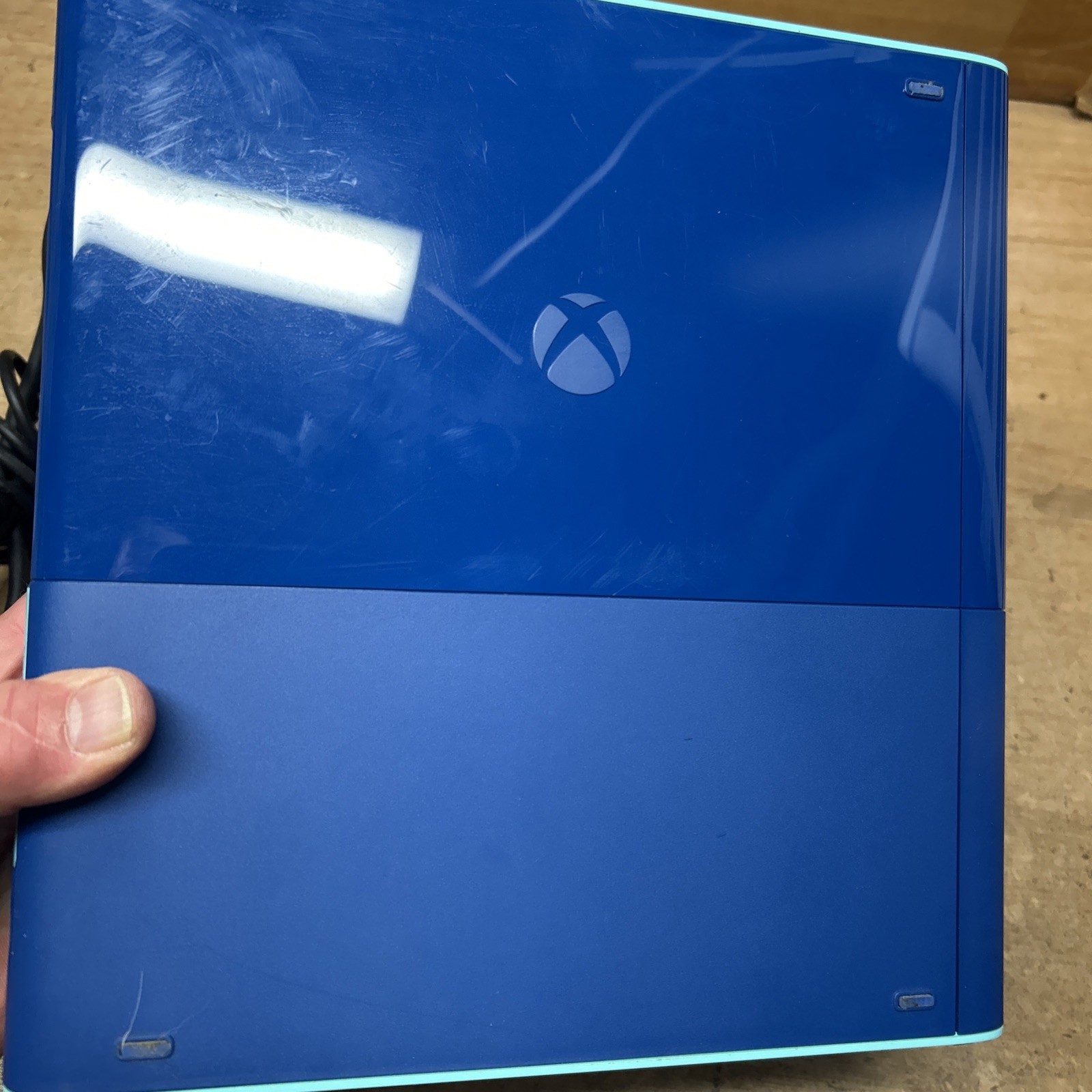 Tested Microsoft Xbox 360 E Call of Duty Blue 500GB Console Matching Controller