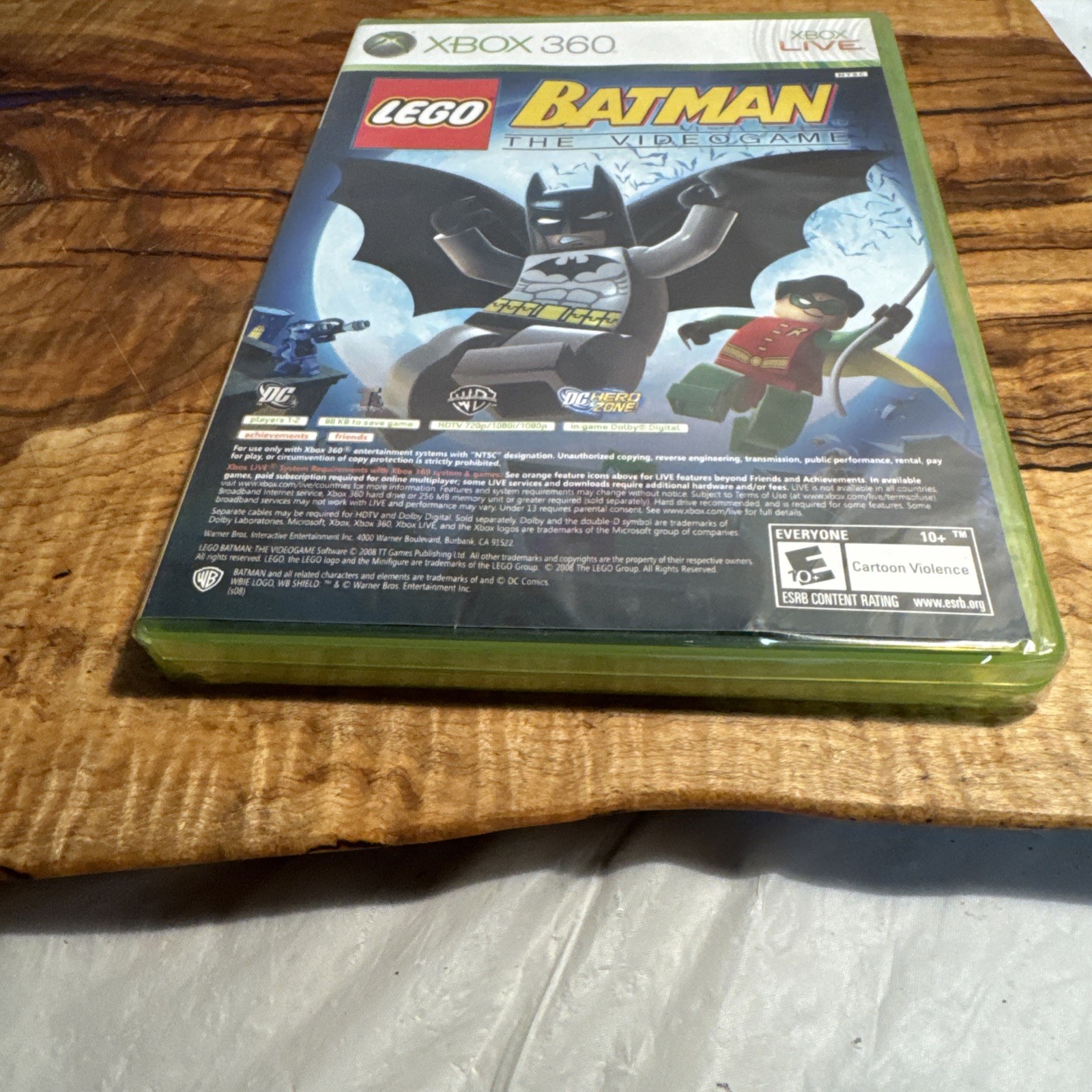 LEGO Batman: The Videogame / Pure (Microsoft Xbox 360, 2009) New