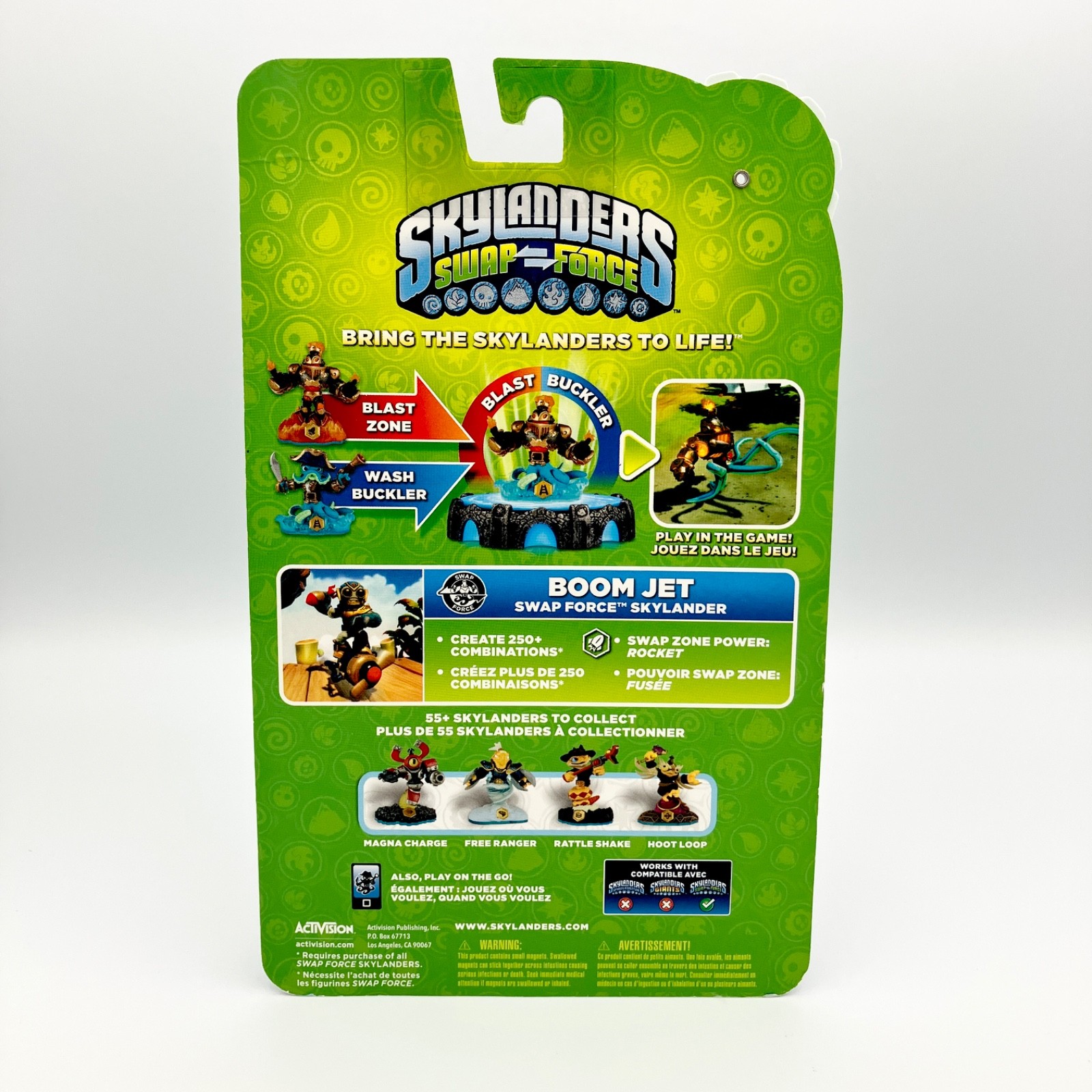 Skylanders Swap Force Boom Jet Figure Character NIB Activision NEW SEALED