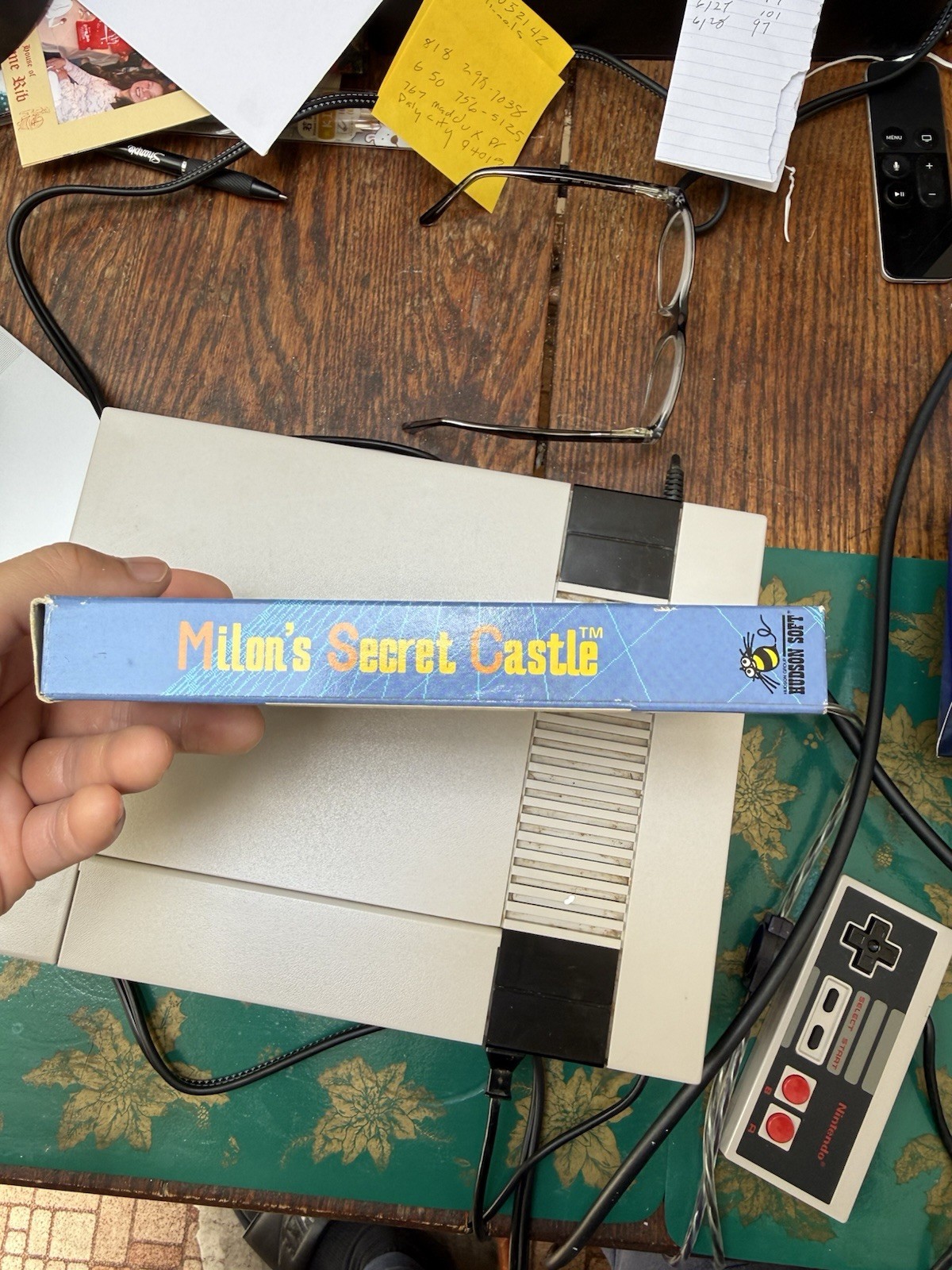 Milon’s Secret Castle (Nintendo Entertainment System, 1988) CIB Great Condition