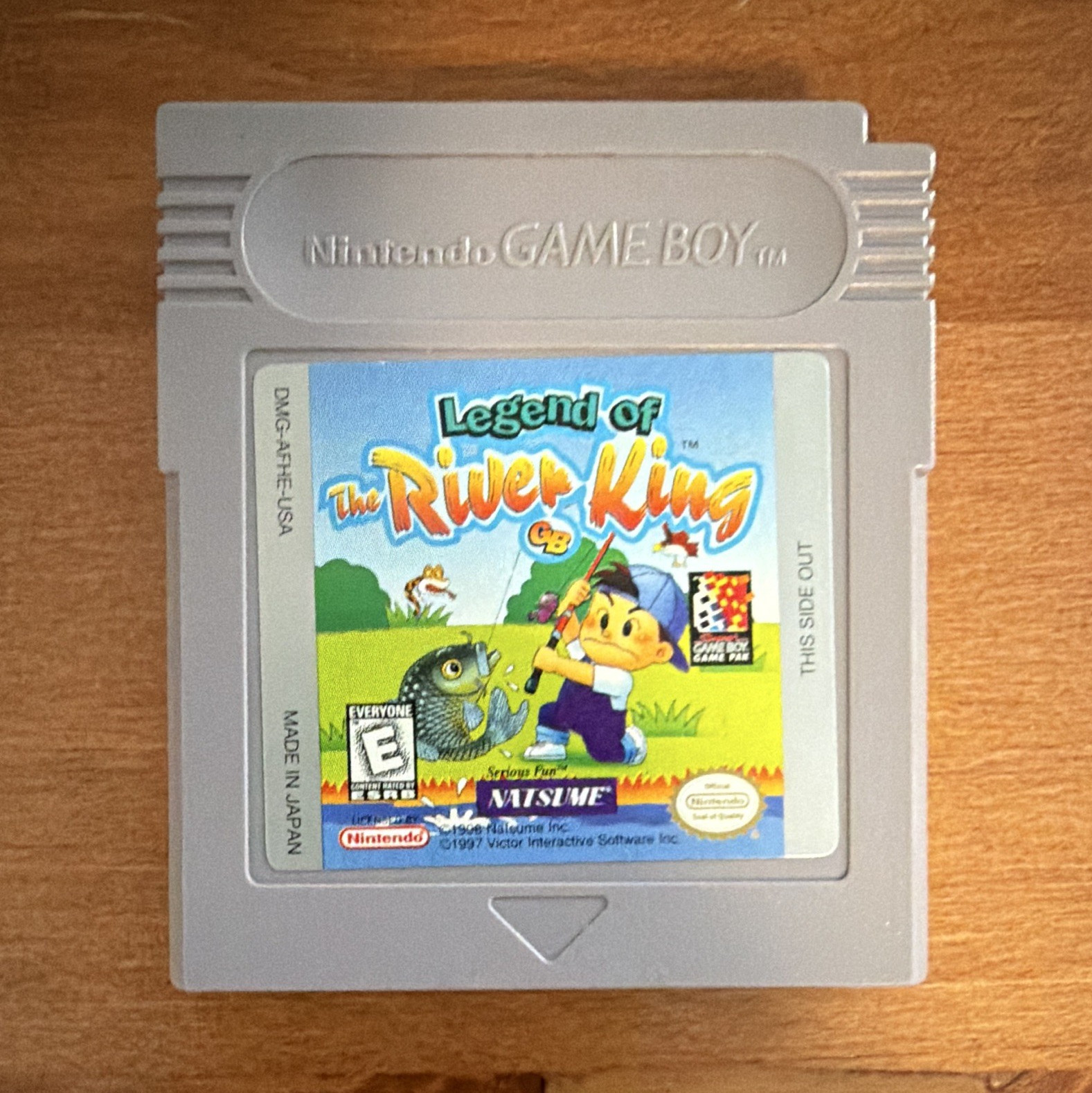 Legend of the River King GB Nintendo Game Boy 1997 Natsume E NTSC-U/C