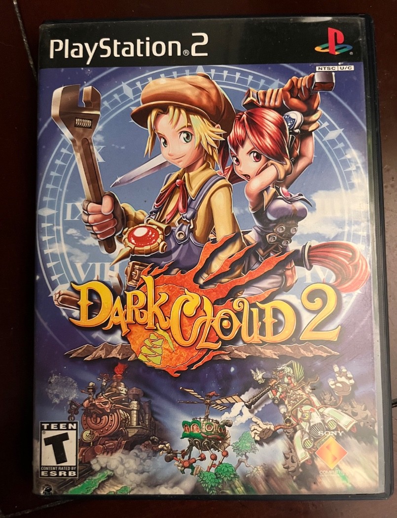Dark Cloud 2 PlayStation 2 PS2 Replacement Case w/ Case Artwork (NO GAME)