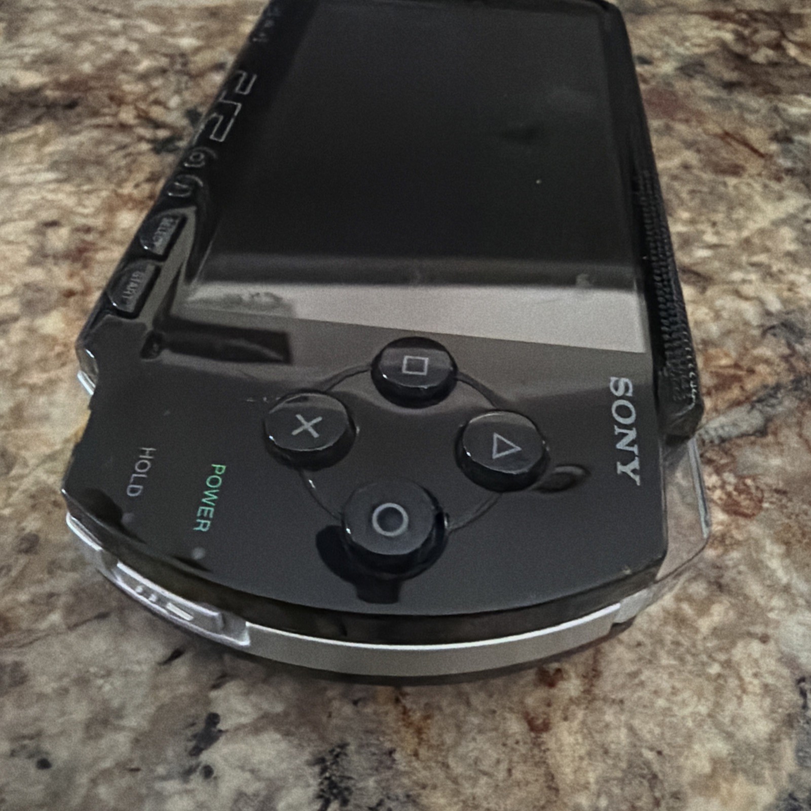 Sony PlayStation Portable PSP-1001 – Black; Parts/Repair