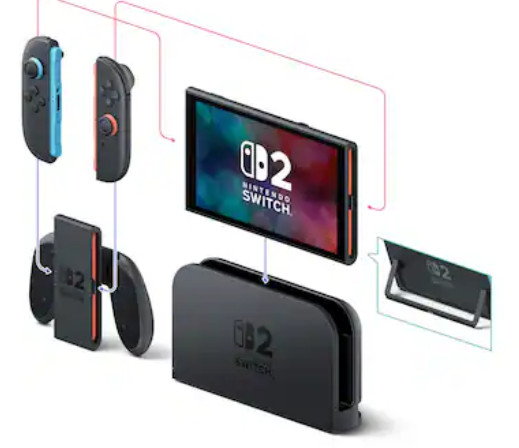 Nintendo Switch 2 Bundle – Excellent Condition – NEW Sealed Pro Controller