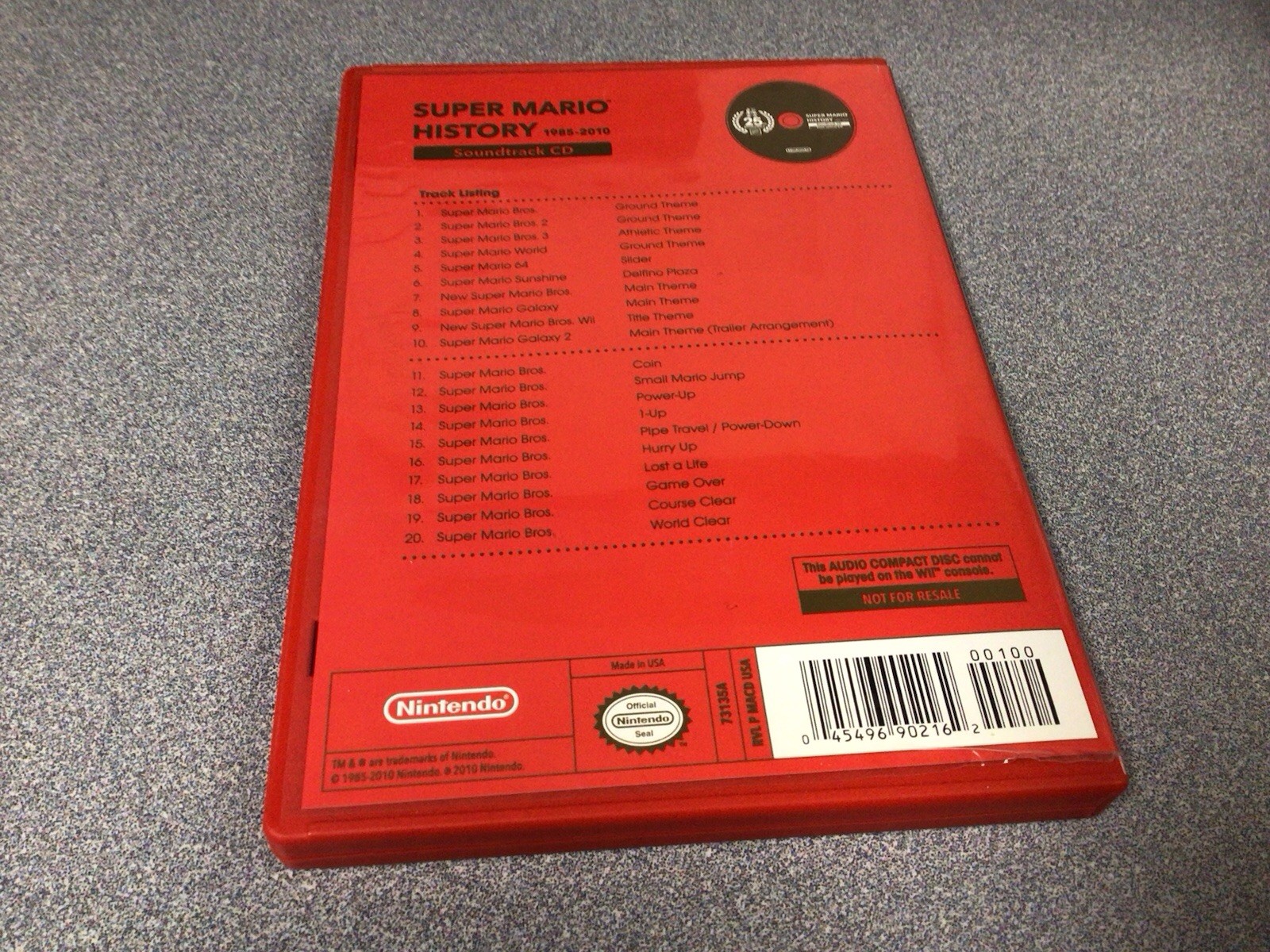 Super Mario All Stars 25th Anniversary Limited Edition for Wii USED