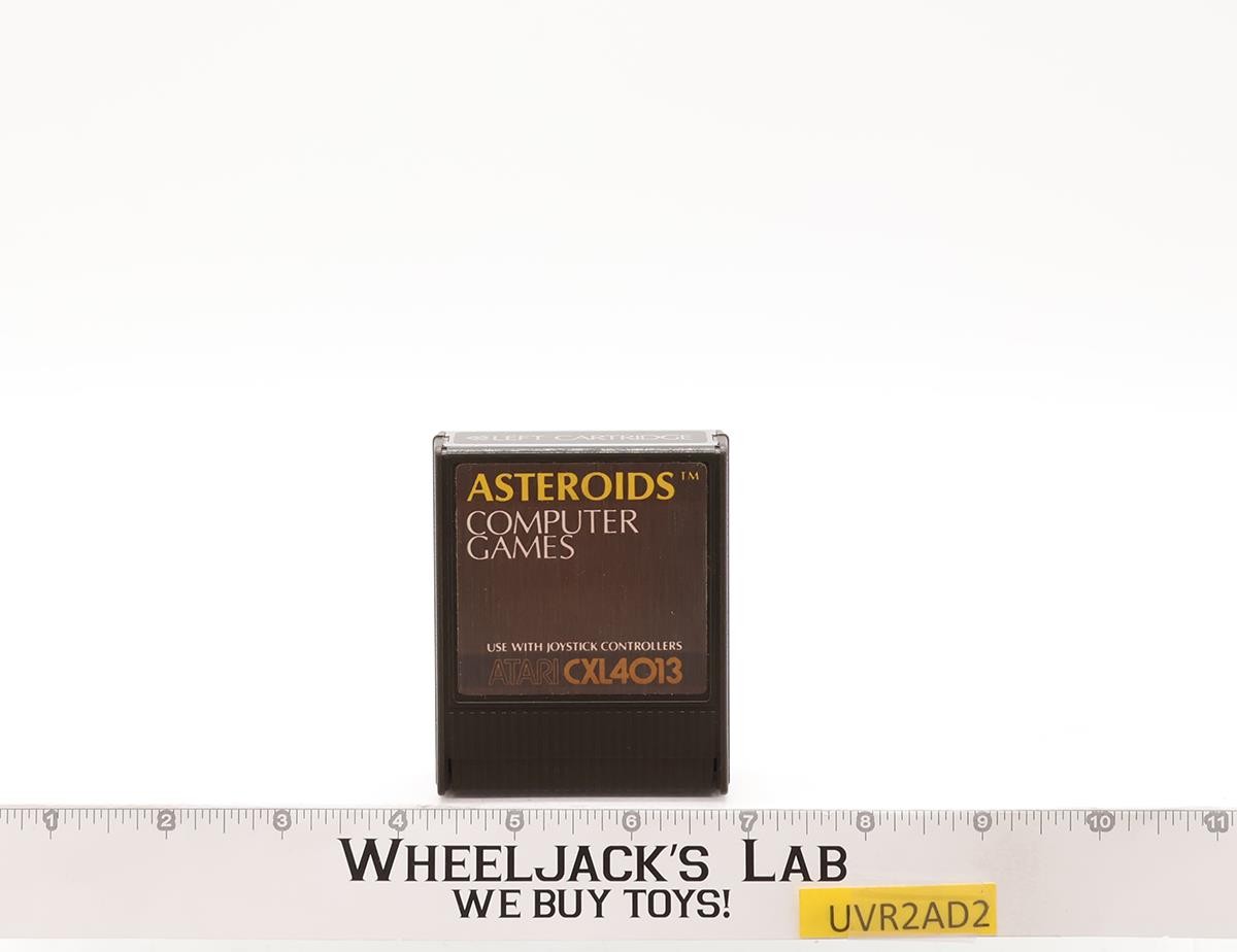 Asteroids Computer Program ATARI 400/800 1981 Vintage Game Cartridge