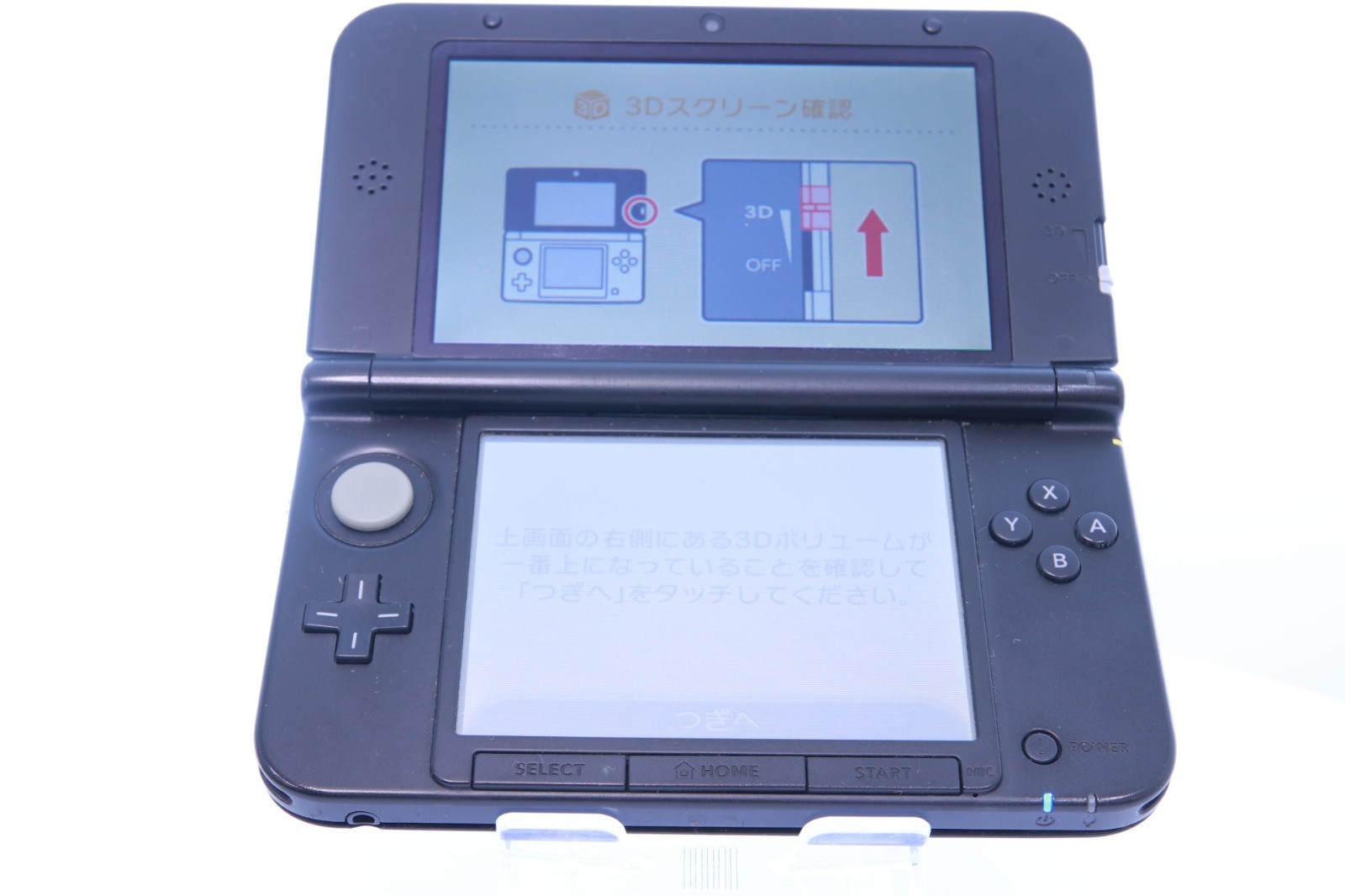 JP Game Nintendo 3DS LL XL Blue Black [Rank :B] Region-locked