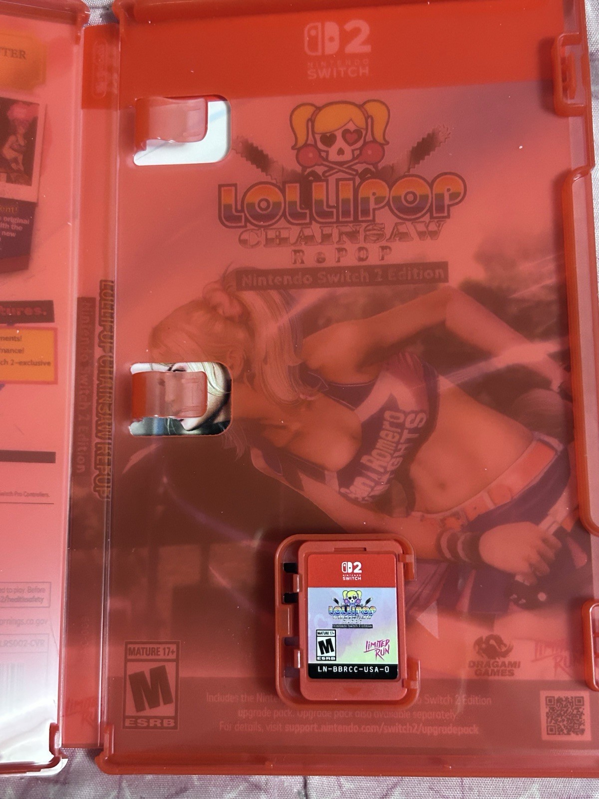 Lollipop Chainsaw RePOP Nintendo Switch 2 Game Limited Run USA Juliet Ver X Act