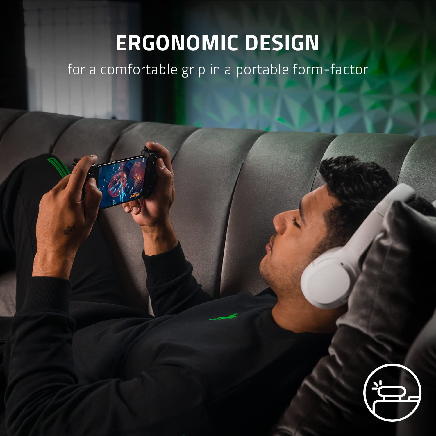 Razer Kishi V2 Mobile Ergonomic Gaming Controller for Android USB-C | RZ06-0418