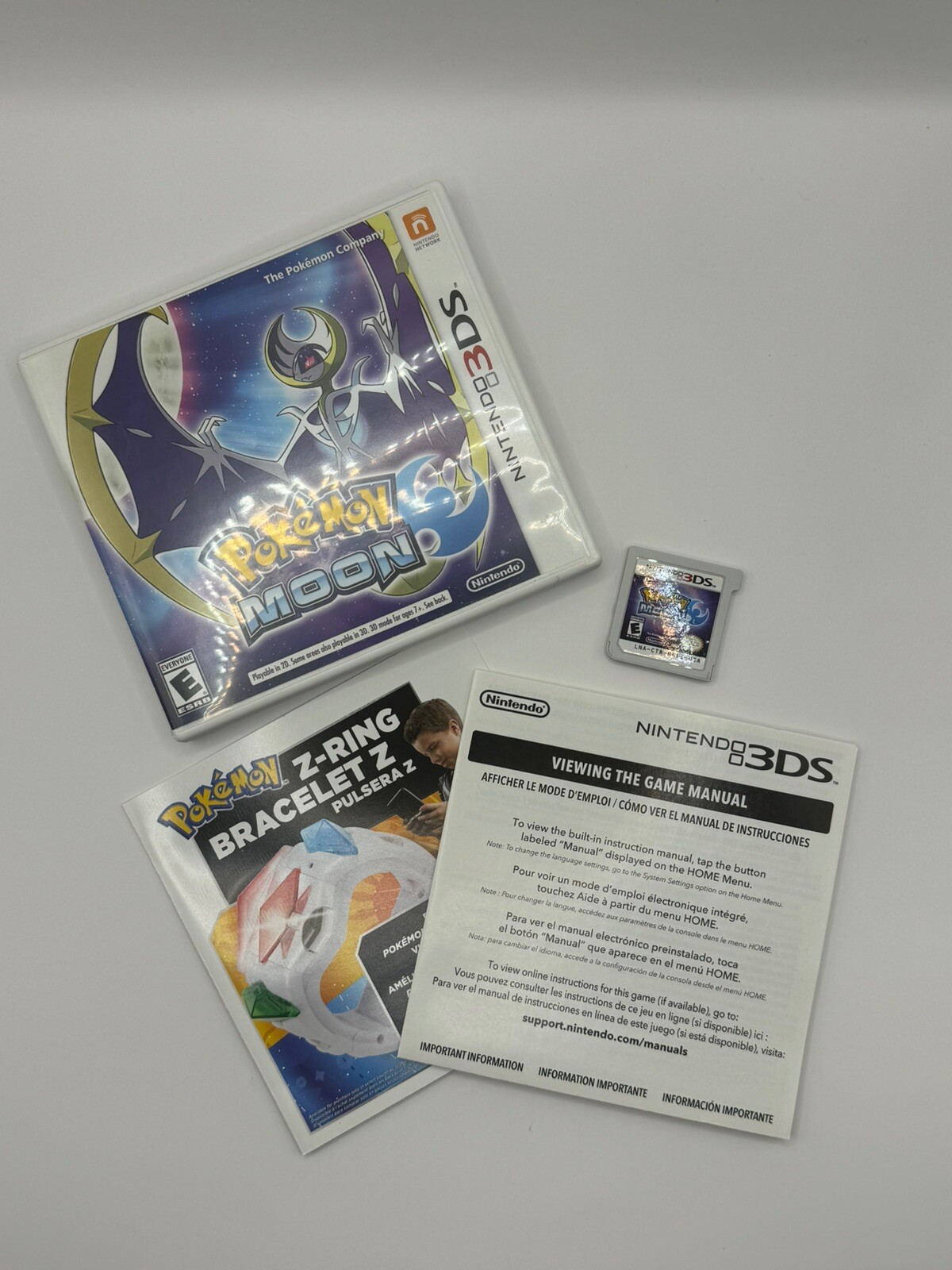 Pokémon Moon (Nintendo 3DS, 2016) Authentic, Tested And Working – CIB