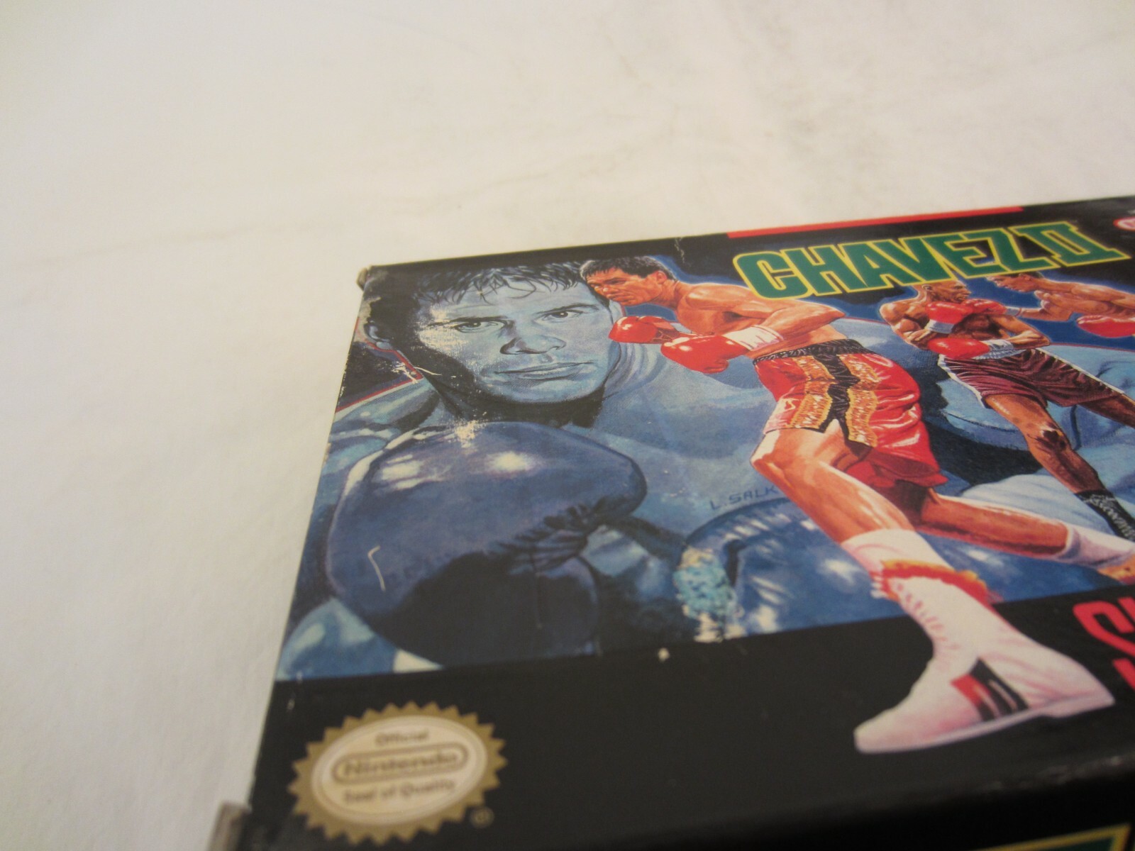Chavez Boxing II (SNES) Super Nintendo CIB Complete Box 1994 ASC RARE
