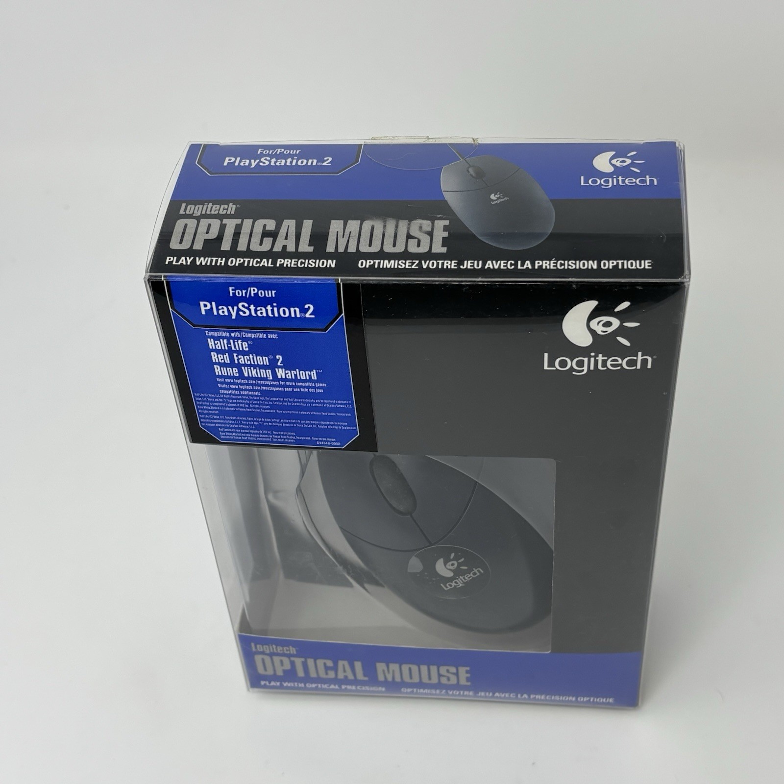 Logitech Optical Mouse for Playstation 2 (PS2). Brand New. Ultra Rare!