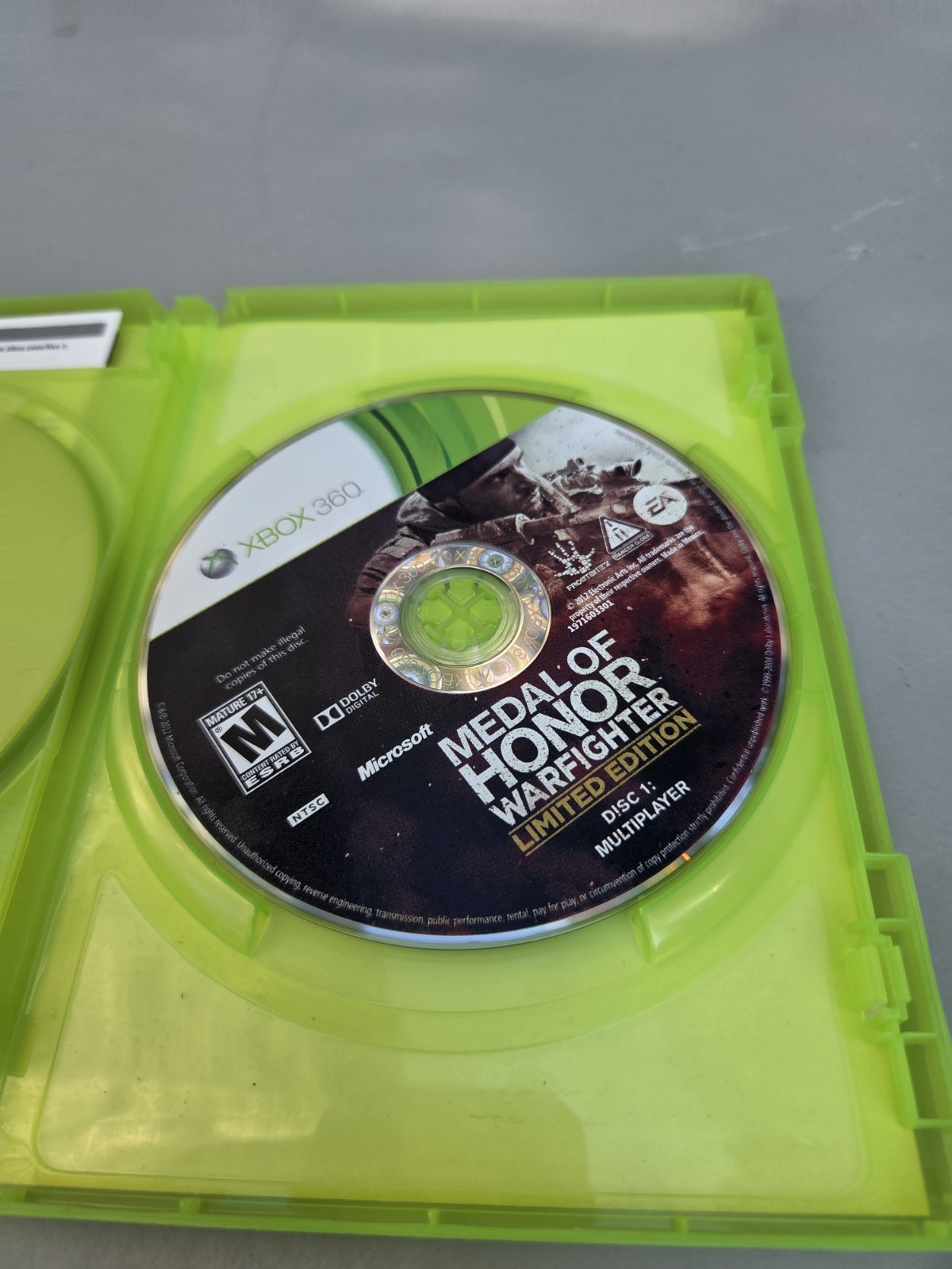 Medal of Honor Warfighter – Limited Edition – Xbox 360 EA Games