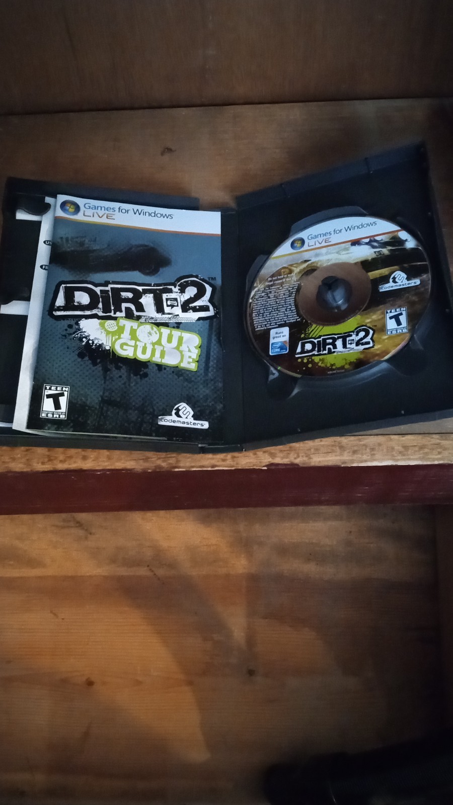 Games For Windows Live Dirt 2 Open But Never Played PC DVD Booklets Included