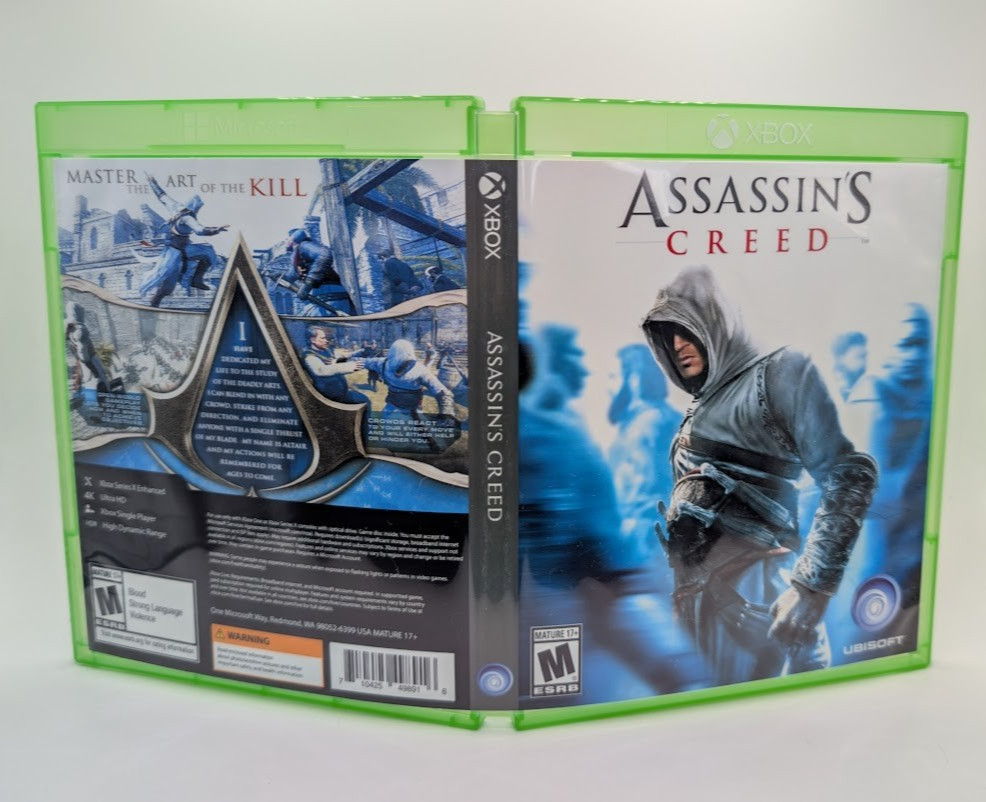 Assassin’s Creed 1 – Xbox Series X / Xbox One Empty Case (No Game)