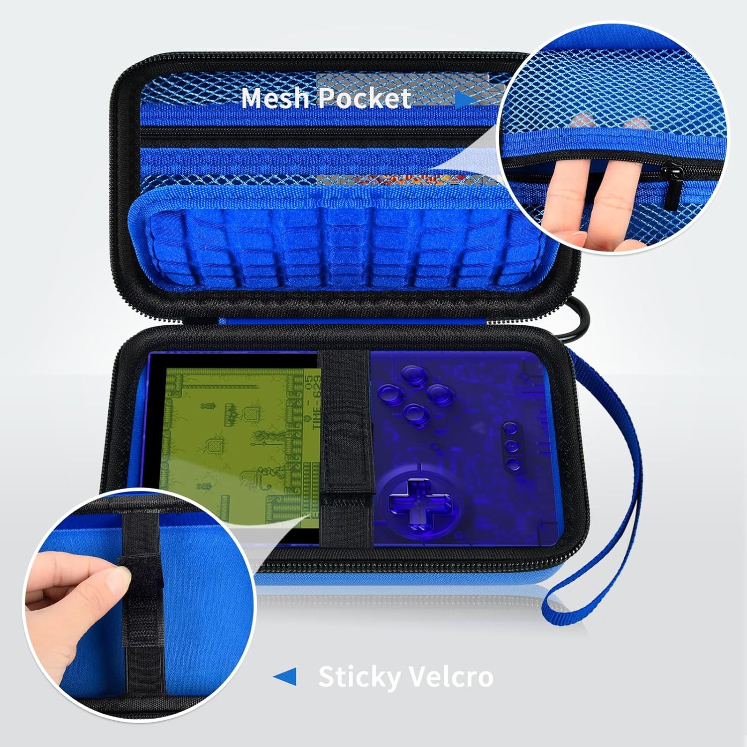 Hard Case Compatible with Analogue Pocket Handheld Game Console, Video Game Port
