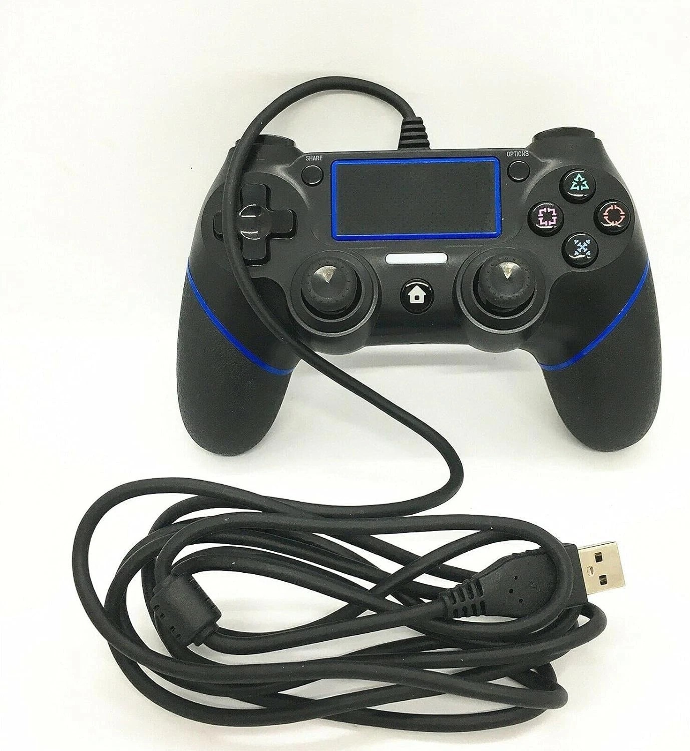 USB Wired PS4 Controller – Ergonomic Design with Enhanced Control Features