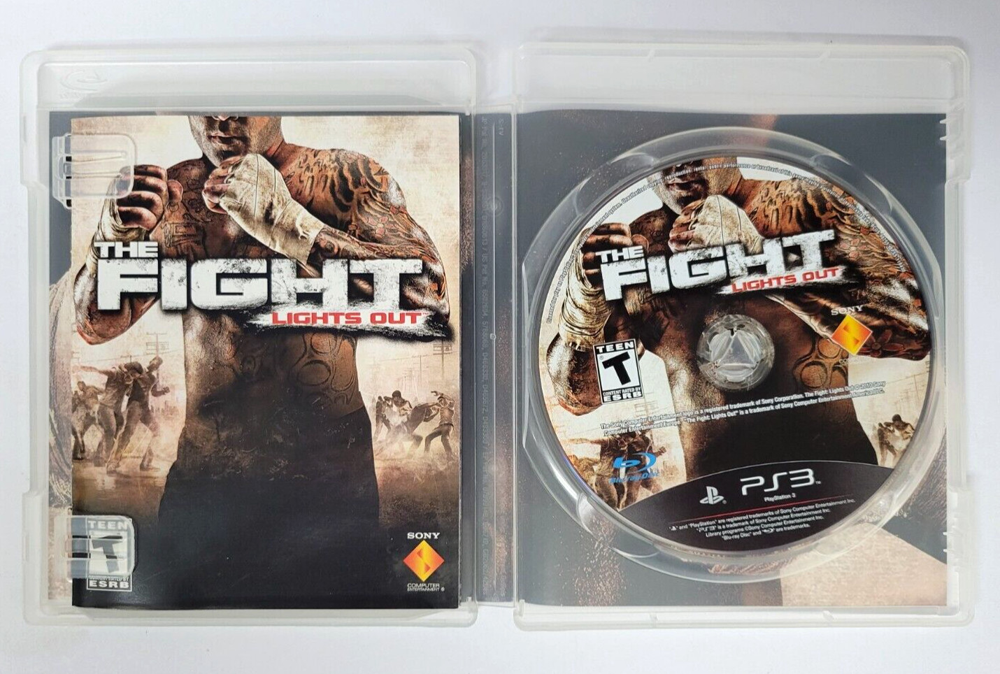 The Fight Lights Out COMPLETE Sony PS3 Video Games Fighter Arcade
