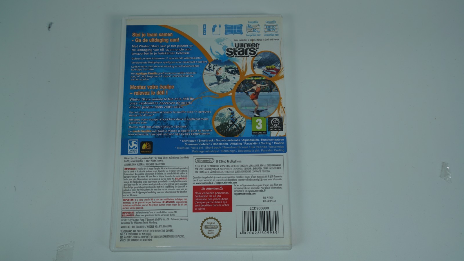 Winter Stars (Nintendo Wii, PAL)