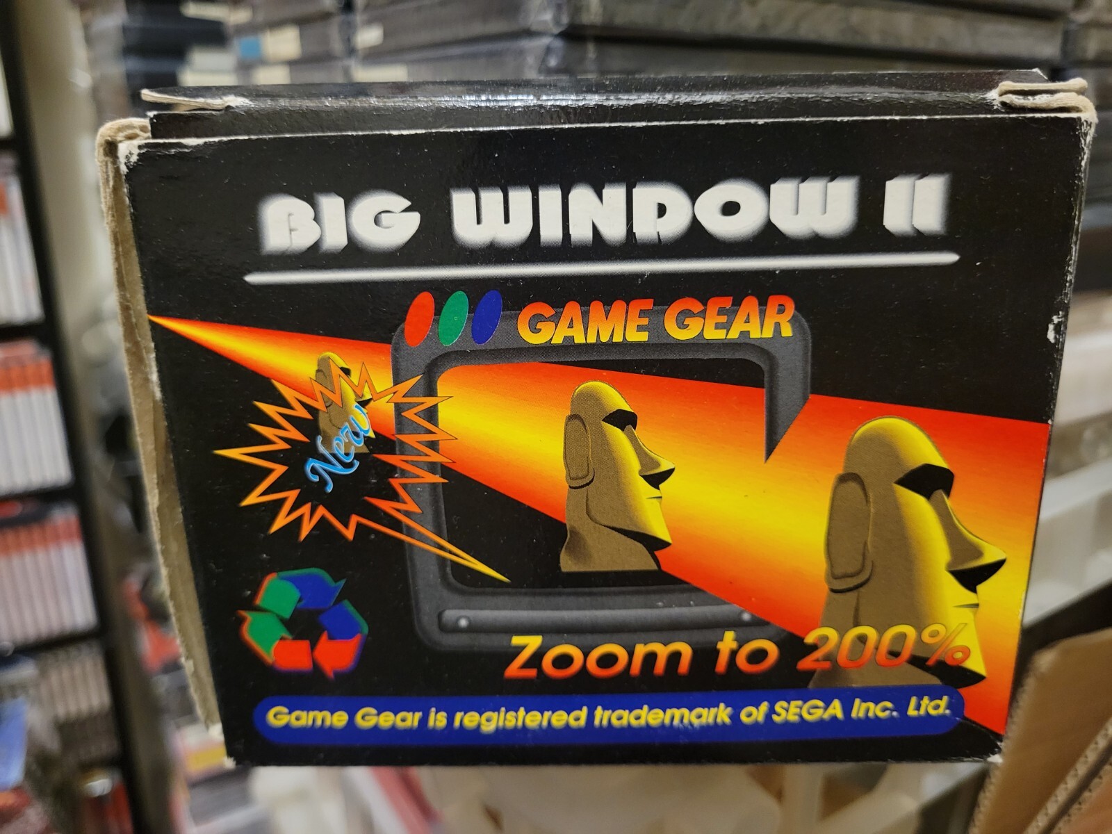 Big Window II (1992) Brand New Factory Boxed Hong Kong Game Gear GG Import