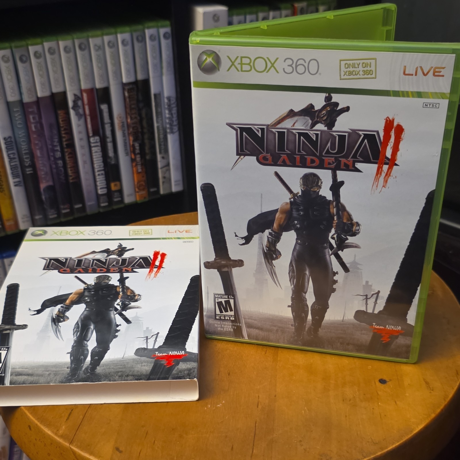 Tecmo Ninja Gaiden II (Microsoft Xbox 360) NTSC-U/C M Complete w/ Manual
