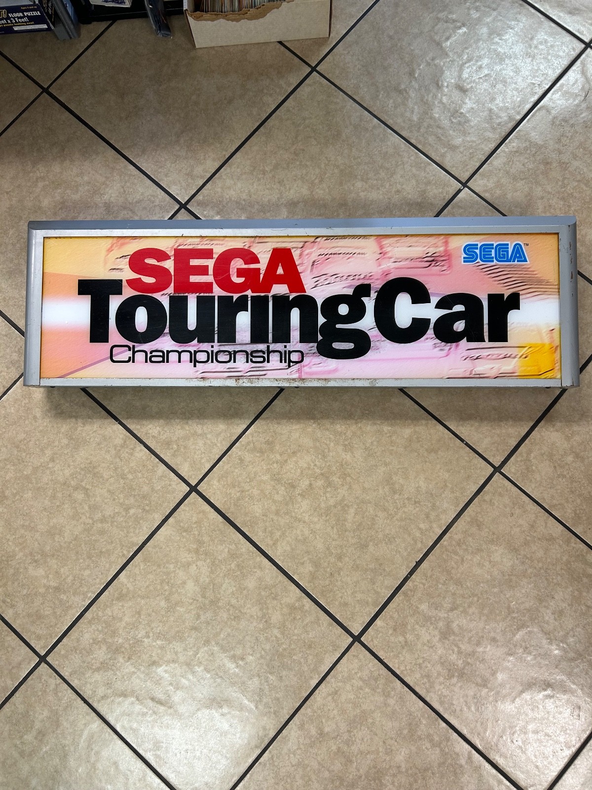 ******RARE Vintage 1997 Promotion Sega Touring Car Championship Sign RARE******