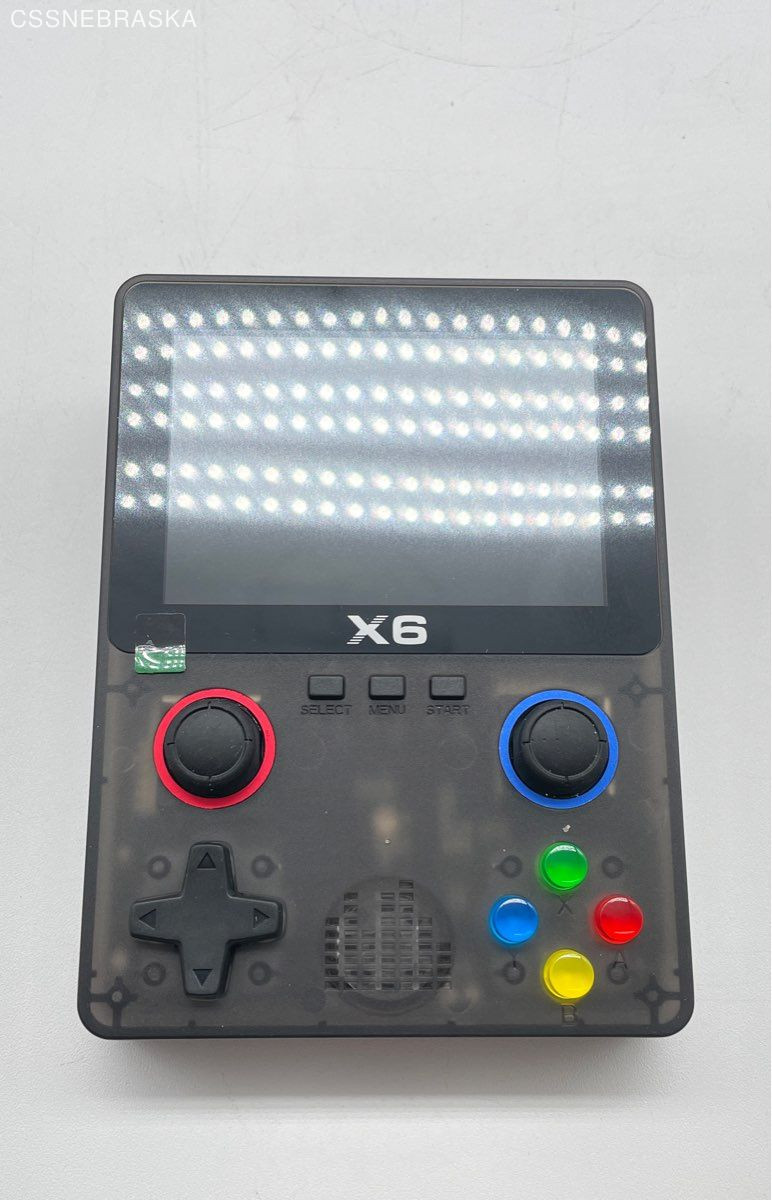 X6 3.5 Inch IPS Screen Handheld Game Players Dual Joystick 10000+ Game Retro