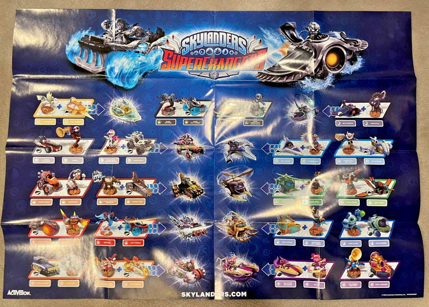 Skylanders Dark Edition PS4 Super Chargers Starter Pack, NO GAME
