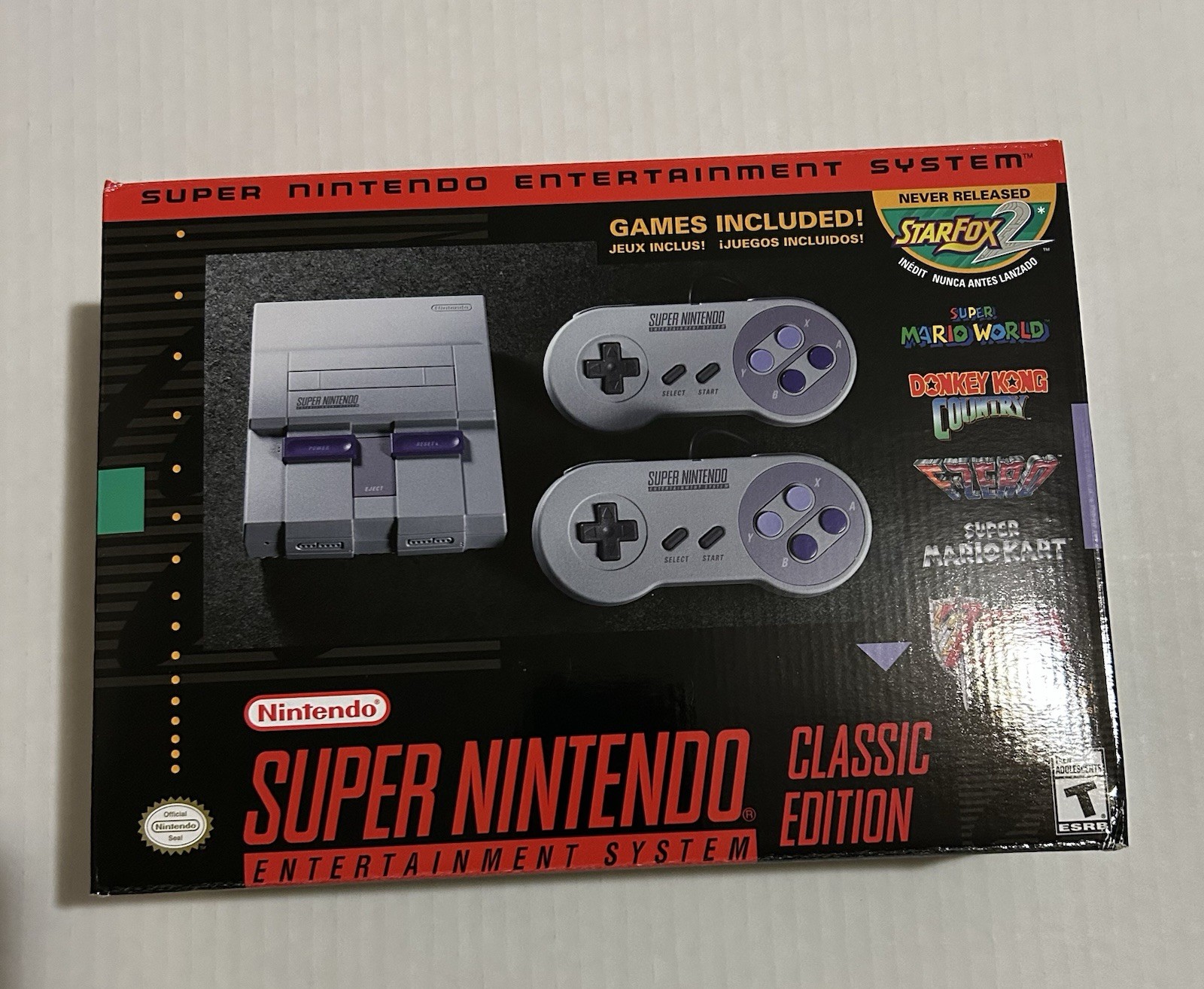 Nintendo Super NES Classic Edition Gaming Console – Grey