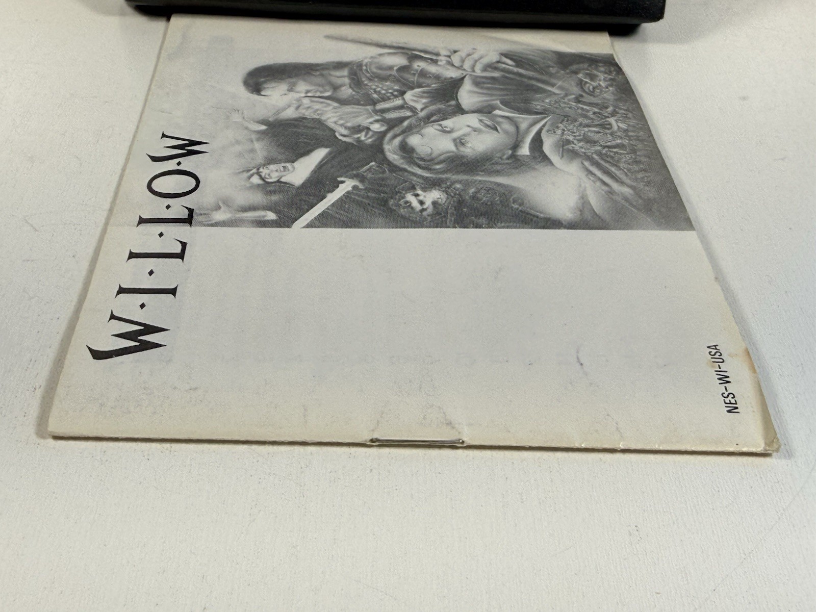 Willow – NES Nintendo Original Movie Game w/ INSTRUCTIONS MANUAL BOOKLET