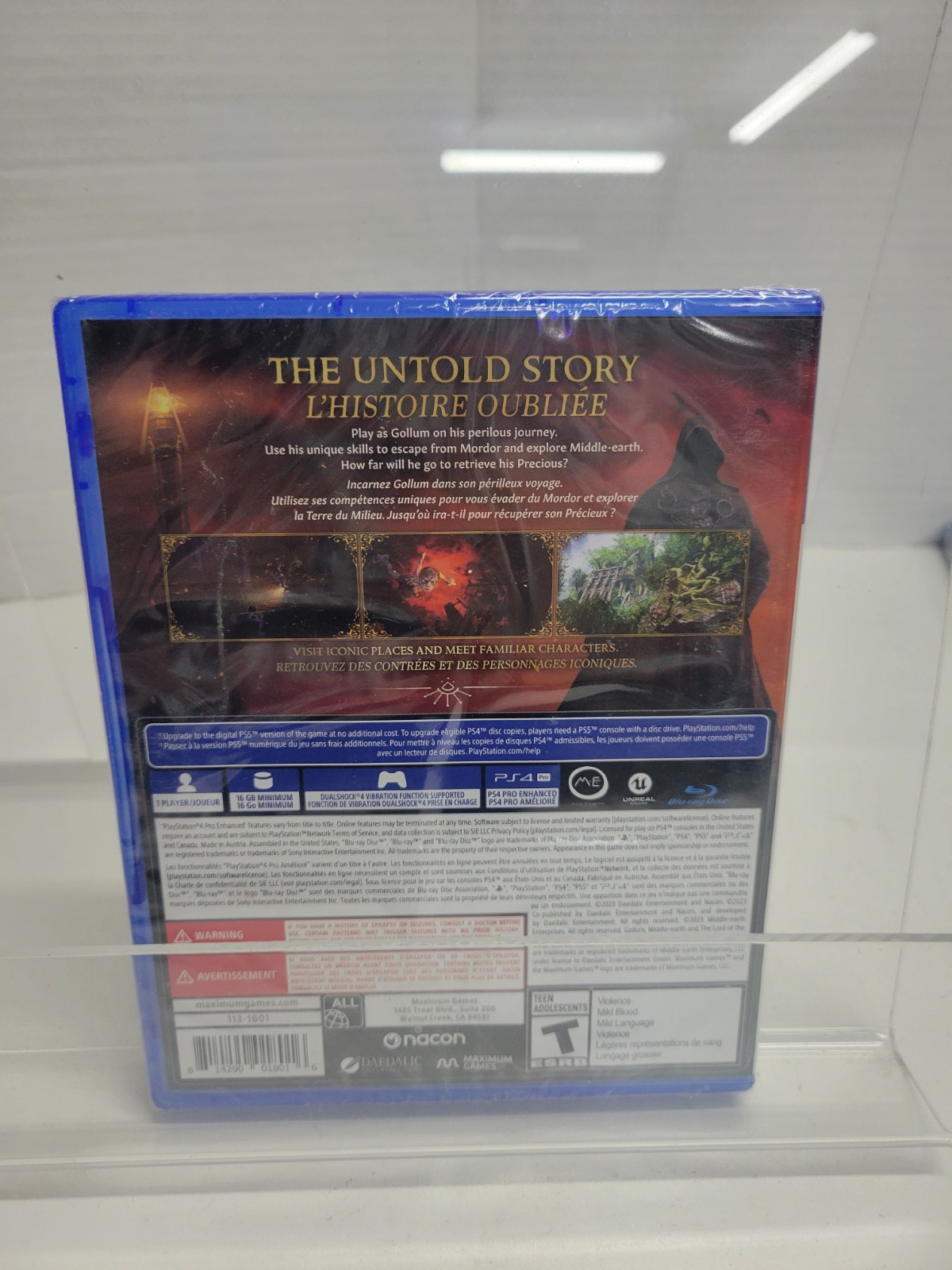 The Lord Of The Rings: Gollum – PS4 – Brand New | Factory Sealed