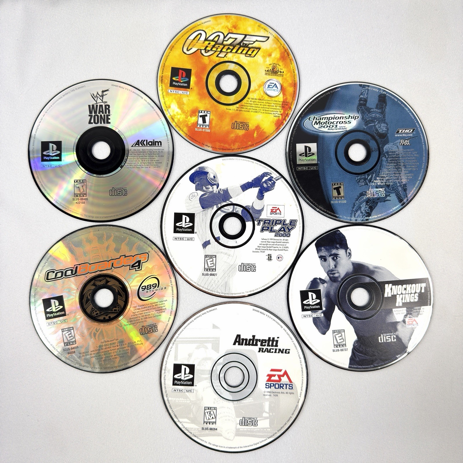 25 Game Lot Bundle for PlayStation 1 PS1 – Final Fantasy, Game Shark, 007