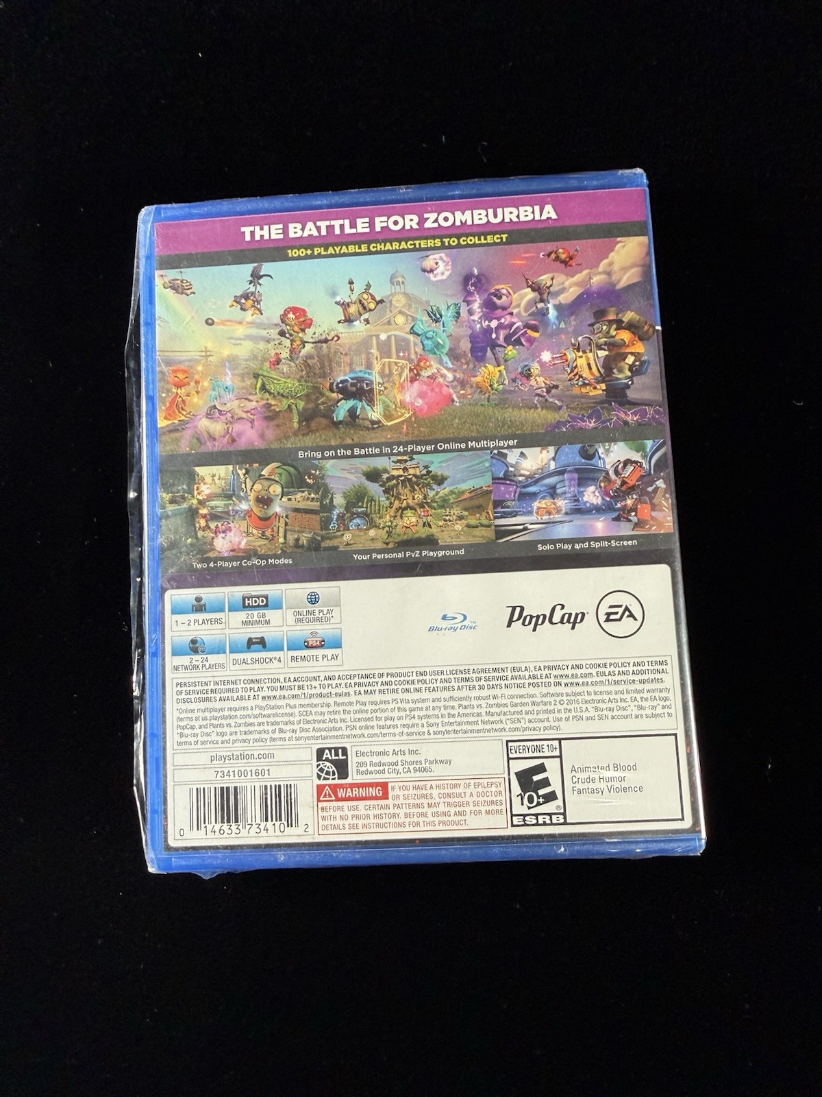 Plants vs Zombies Garden Warfare 2 GW2 Sony PlayStation 4 PS4 New Sealed