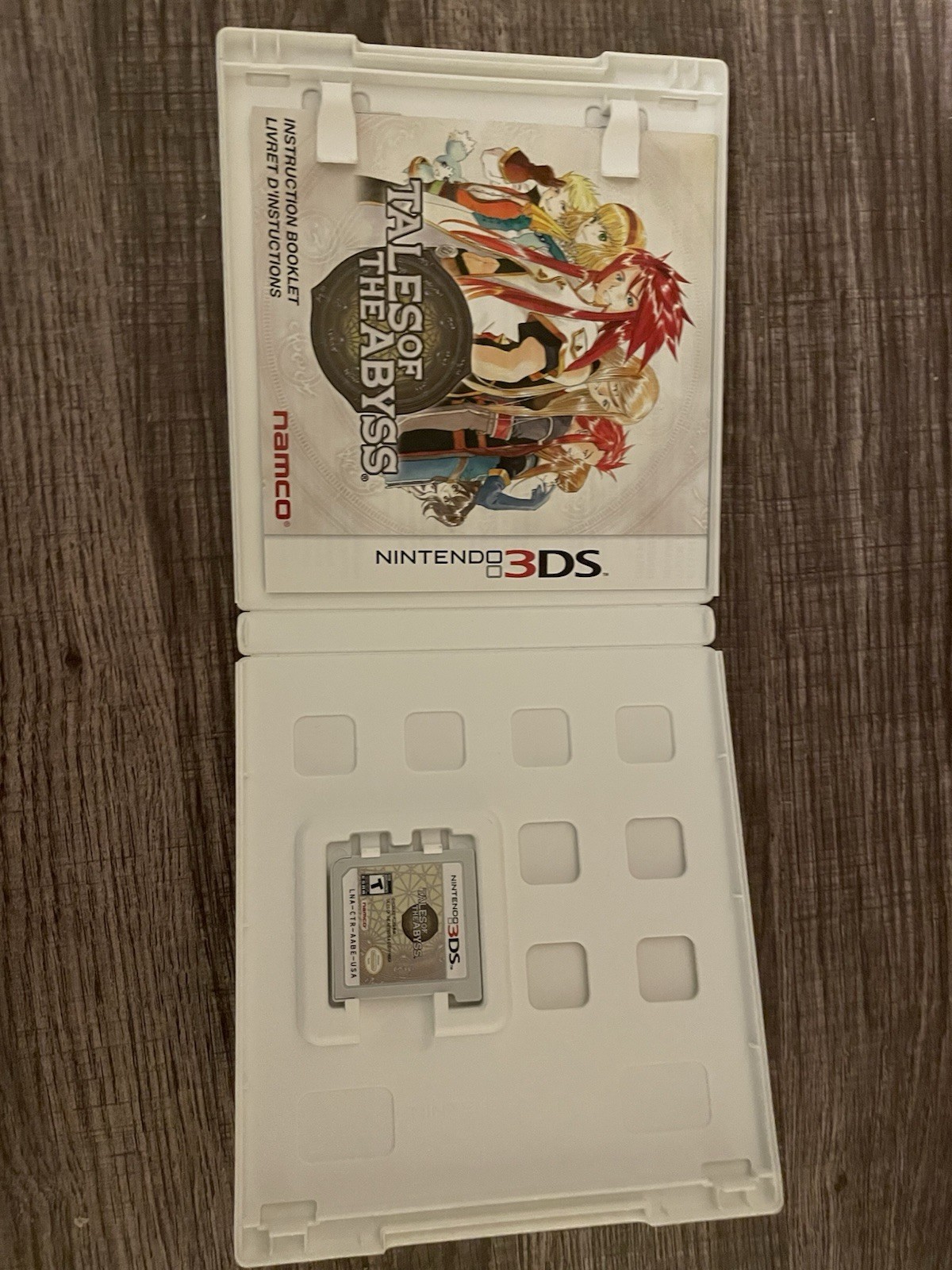 Nintendo Tales of the Abyss Nintendo 3DS T-Teen NTSC-U/C w/ Case & Manual Namco
