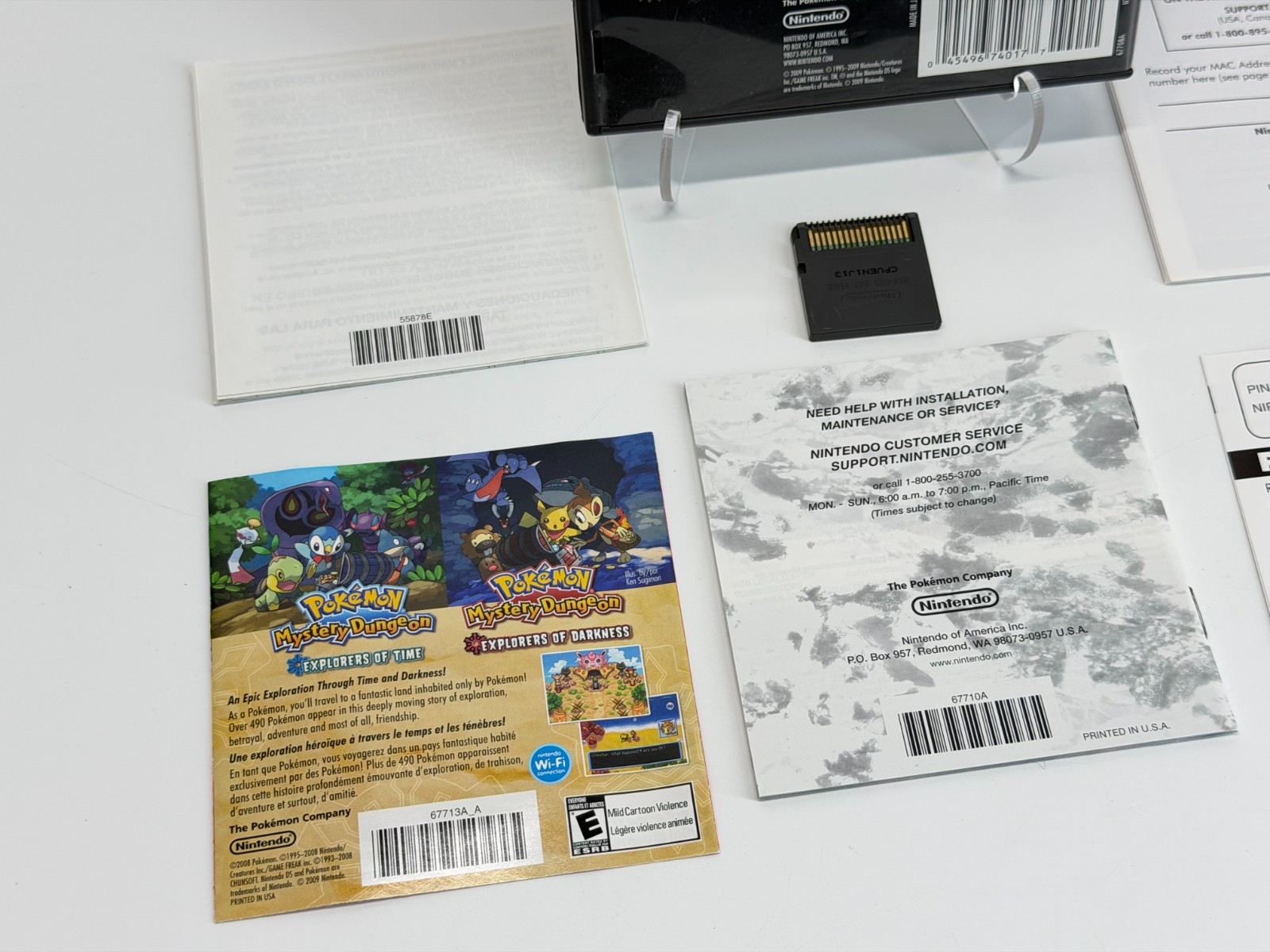 Pokemon Platinum Version (Nintendo DS) Complete w/Red Insert Authentic
