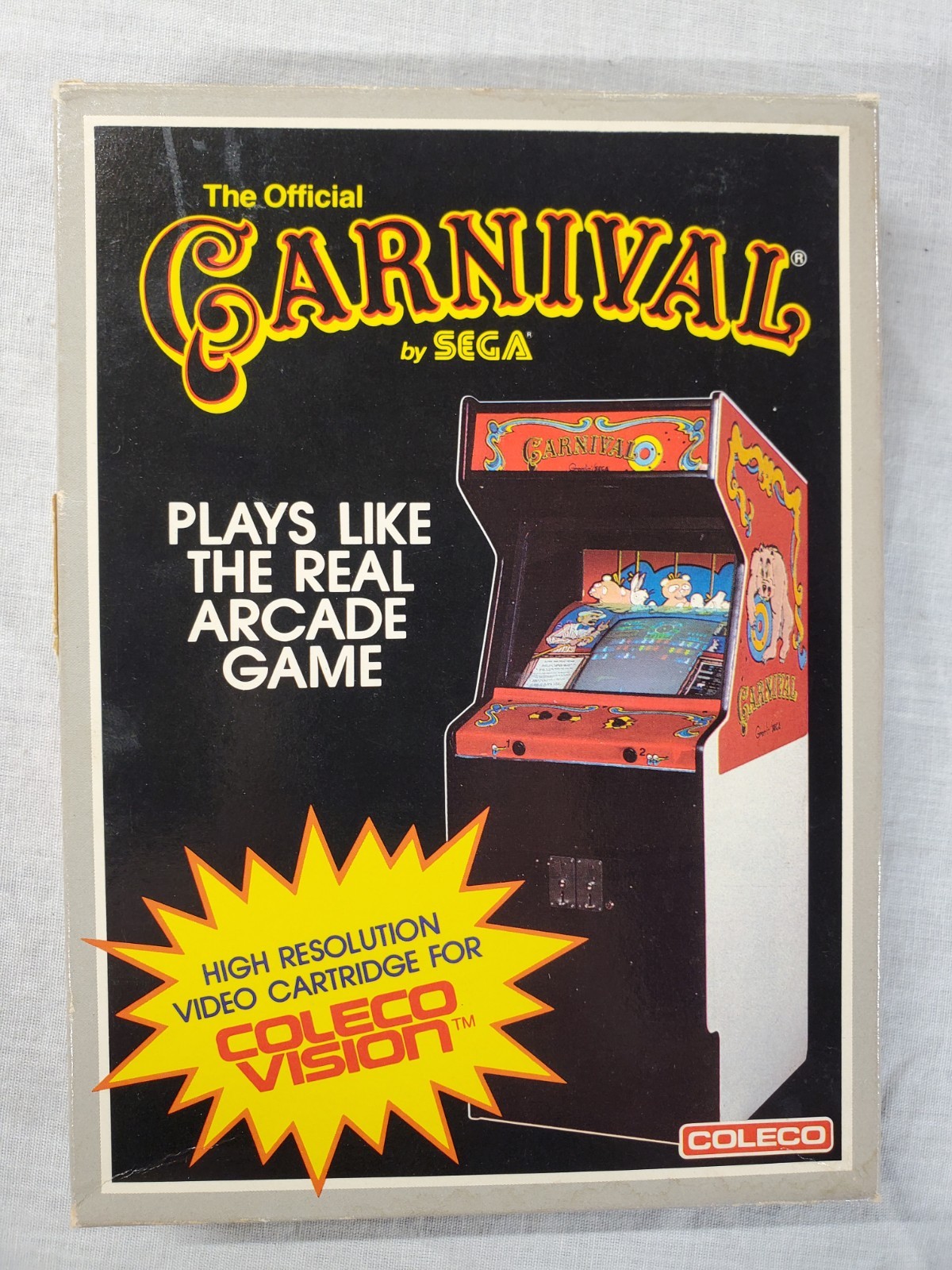 Carnival (Colecovision, 1982) Complete Boxed CIB Tested