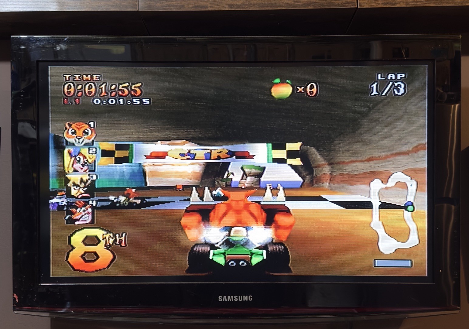 Crash Team Racing CTR Sony PlayStation 1 PS1 TESTED Complete CIB Resurfaced READ
