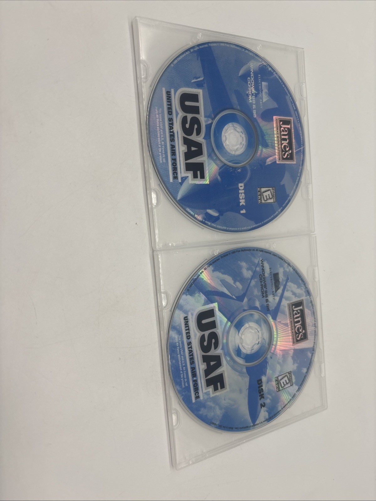 Jane’s USAF United States Air Force Combat Simulations PC Game CD-Rom