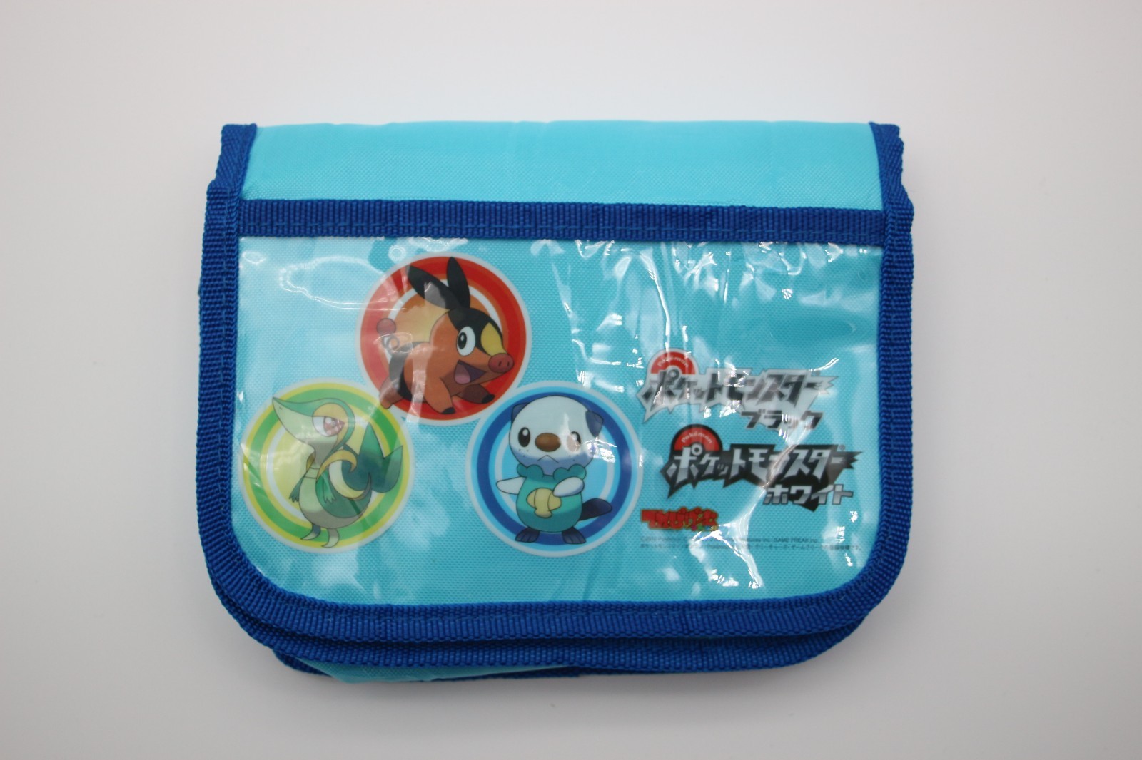 Pokemon Black and White Carrying Case Pouch – Blue for Nintendo DS 3DS XL Japan