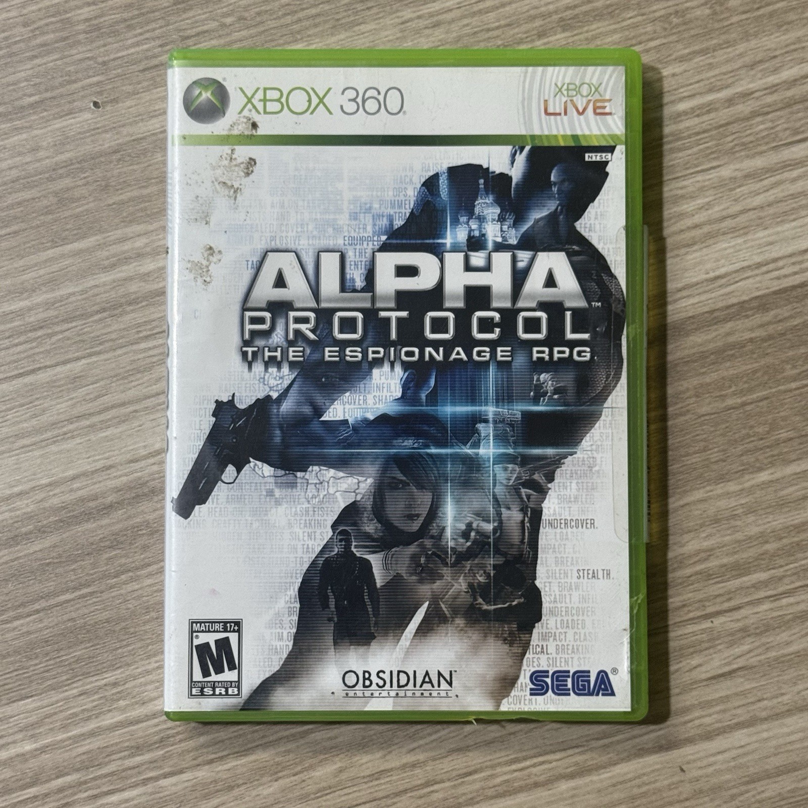 Alpha Protocol (Xbox 360, 2010) CIB/Tested
