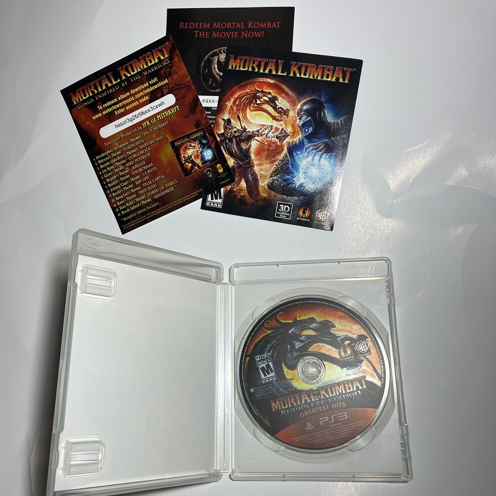 Mortal Kombat Komplete Edition – PS3 – Exclusive Content – 4 New Characters