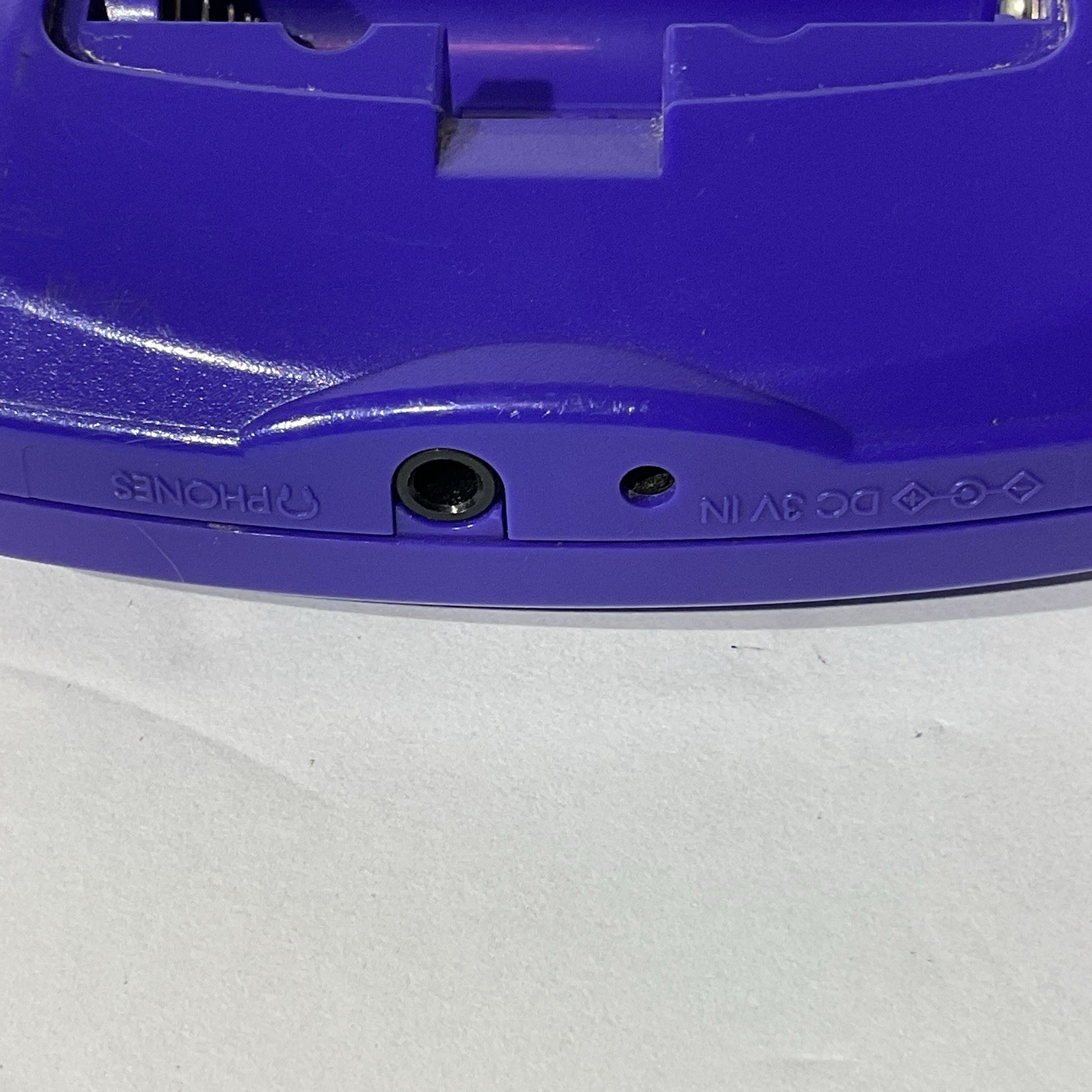 Nintendo Game Boy Color CGB-001 Handheld System Purple w/ Headphone Jack