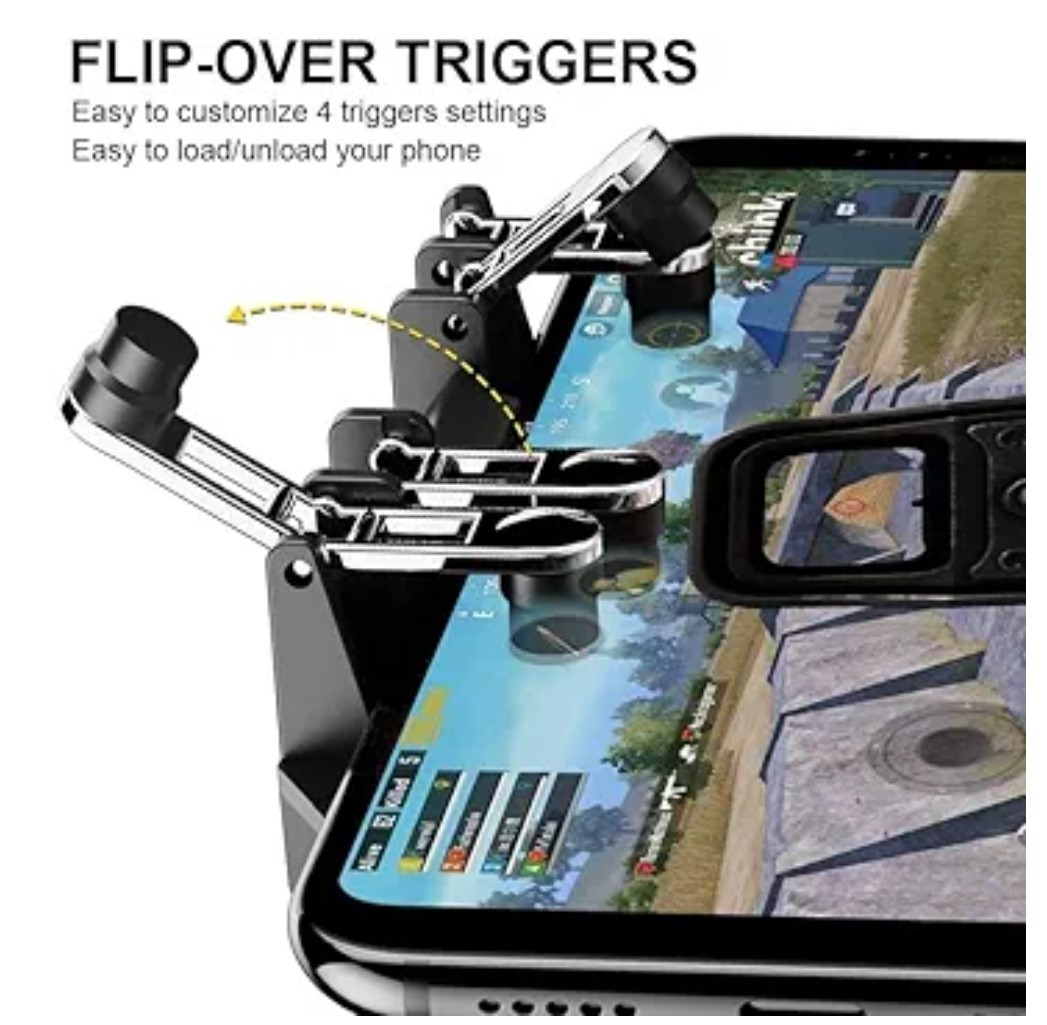 PUBG Mobile Controller Mikirini with Phone Cooler 4000mAh Battery