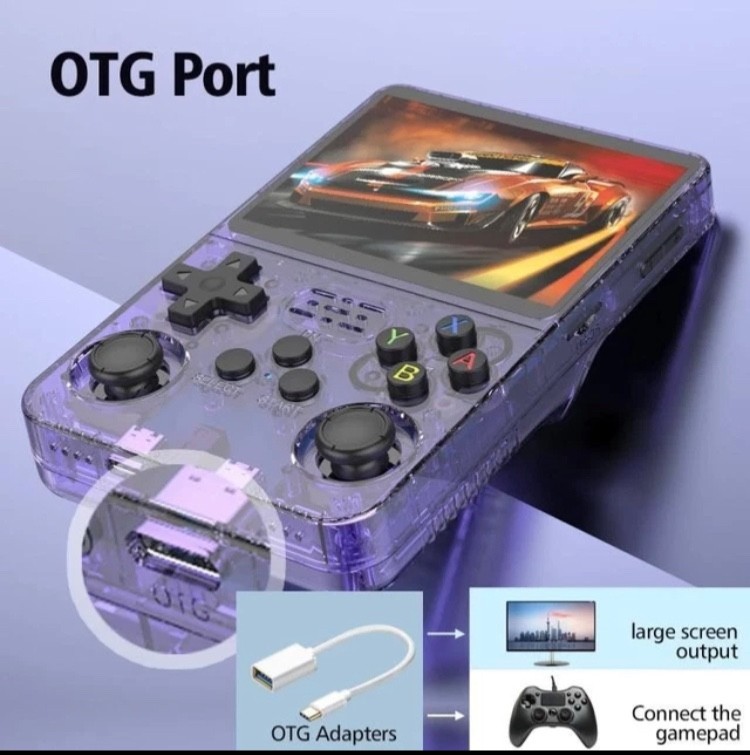 R36S Retro Handheld – Upgraded With Quality SD Card